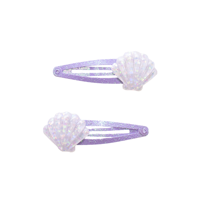Barrettes à cheveux - Sirène parmes - Mermaids — Yuko B.