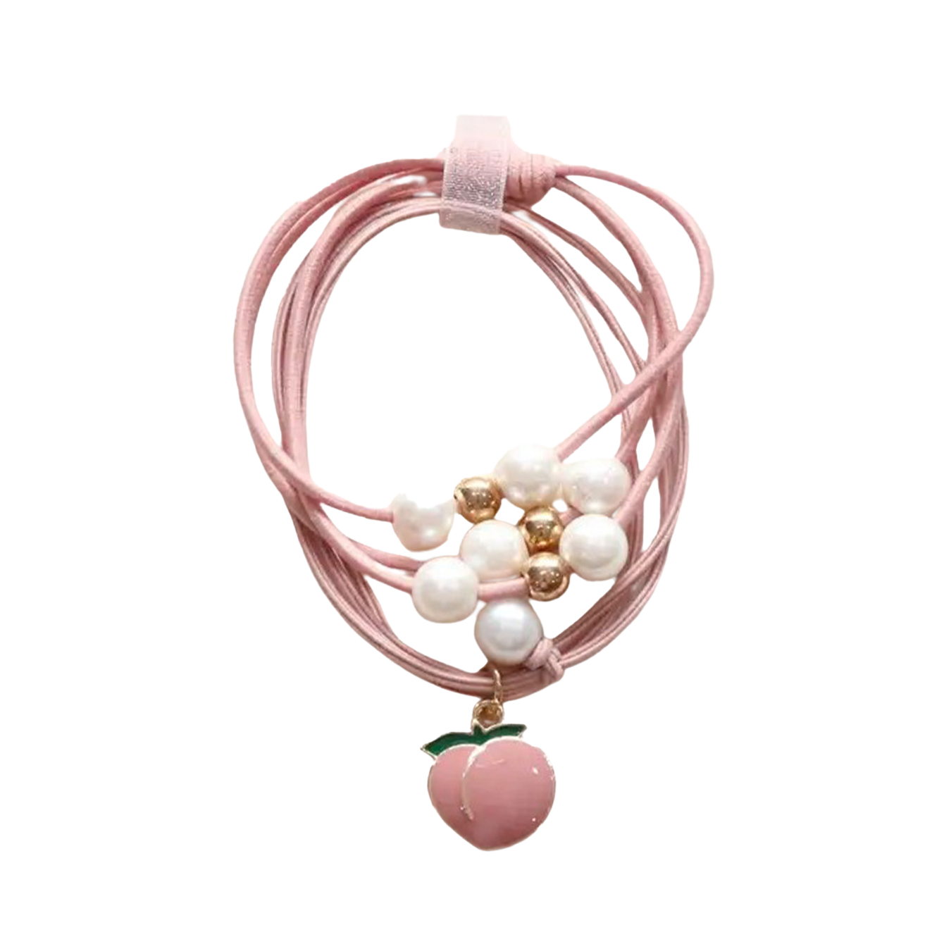 Élastiques cheveux - Peach and cream bands — Yuko B.