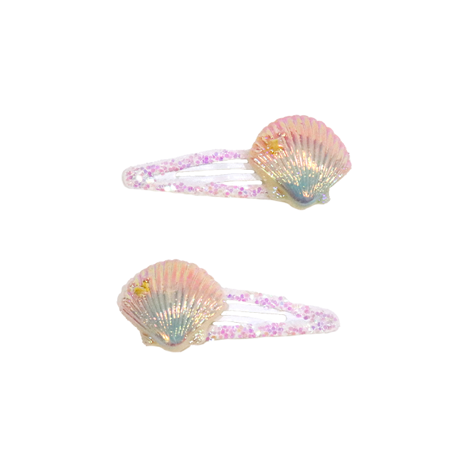 Barrettes à cheveux - Coquillages SeaShells — Yuko B.