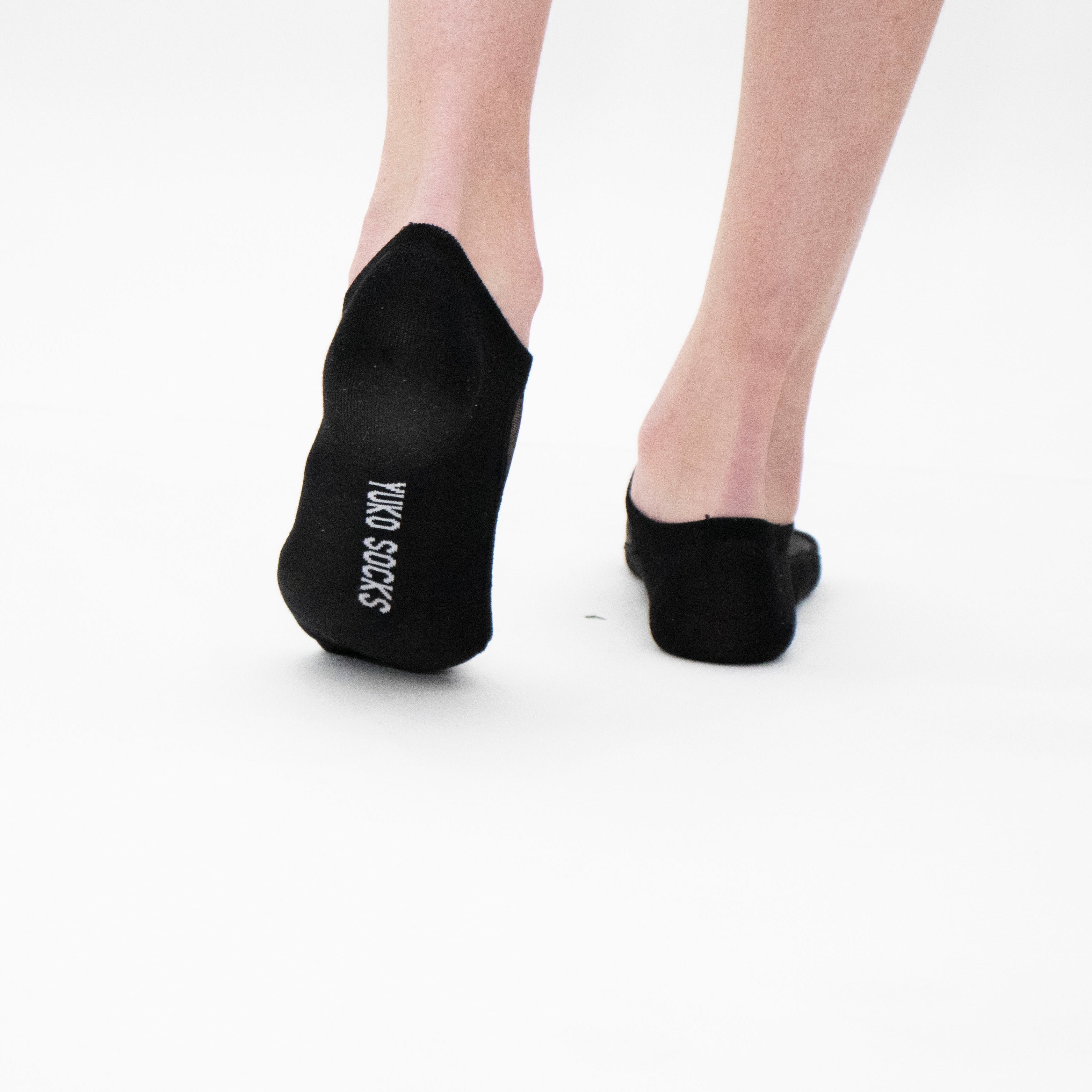 Be a Queen - Noir - Socquette pour femmes en voile ultra-résistant zoom matière — Yuko B.