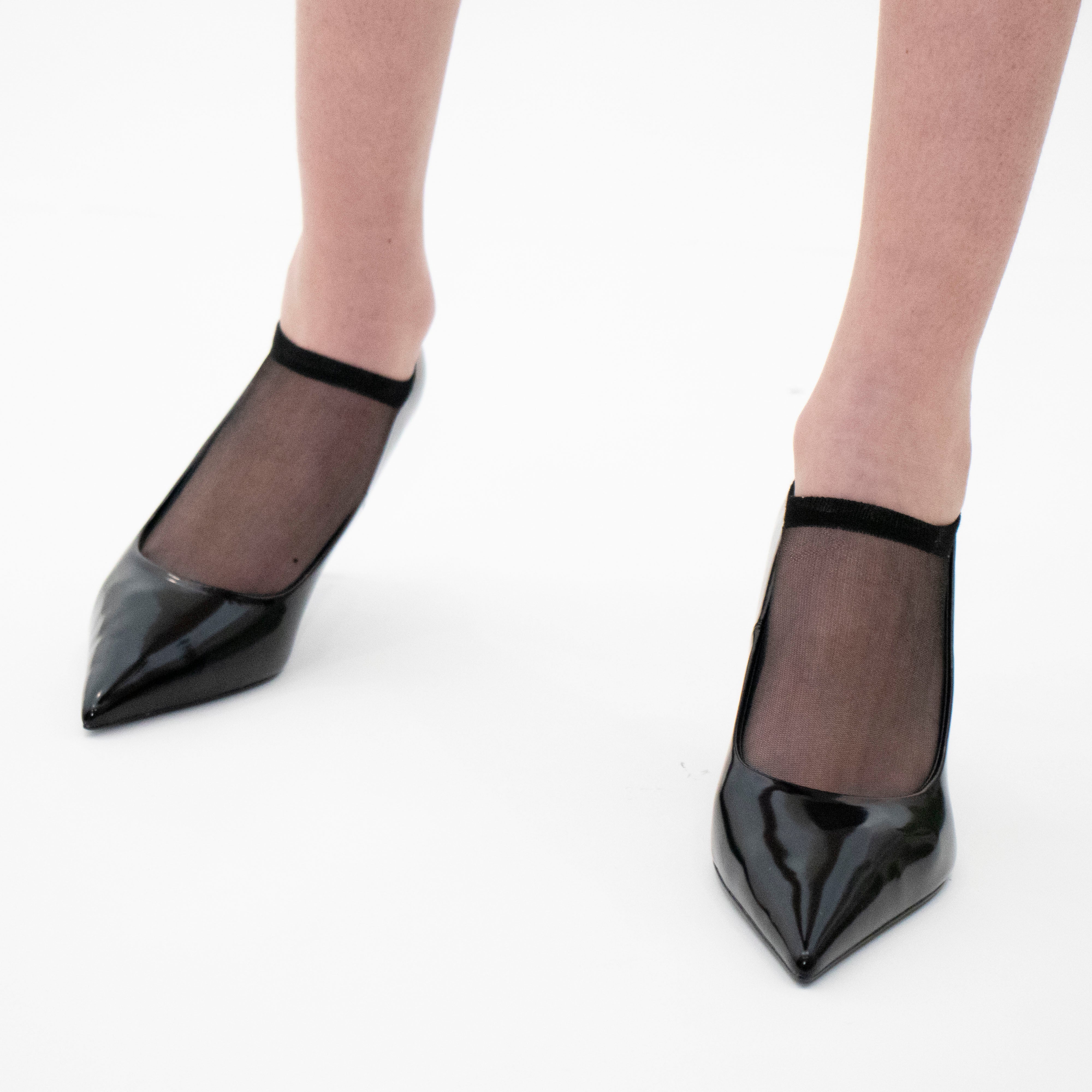 Be a Queen - Noir - Socquette pour femmes en voile ultra-résistant — accessoire enfant Yuko B.