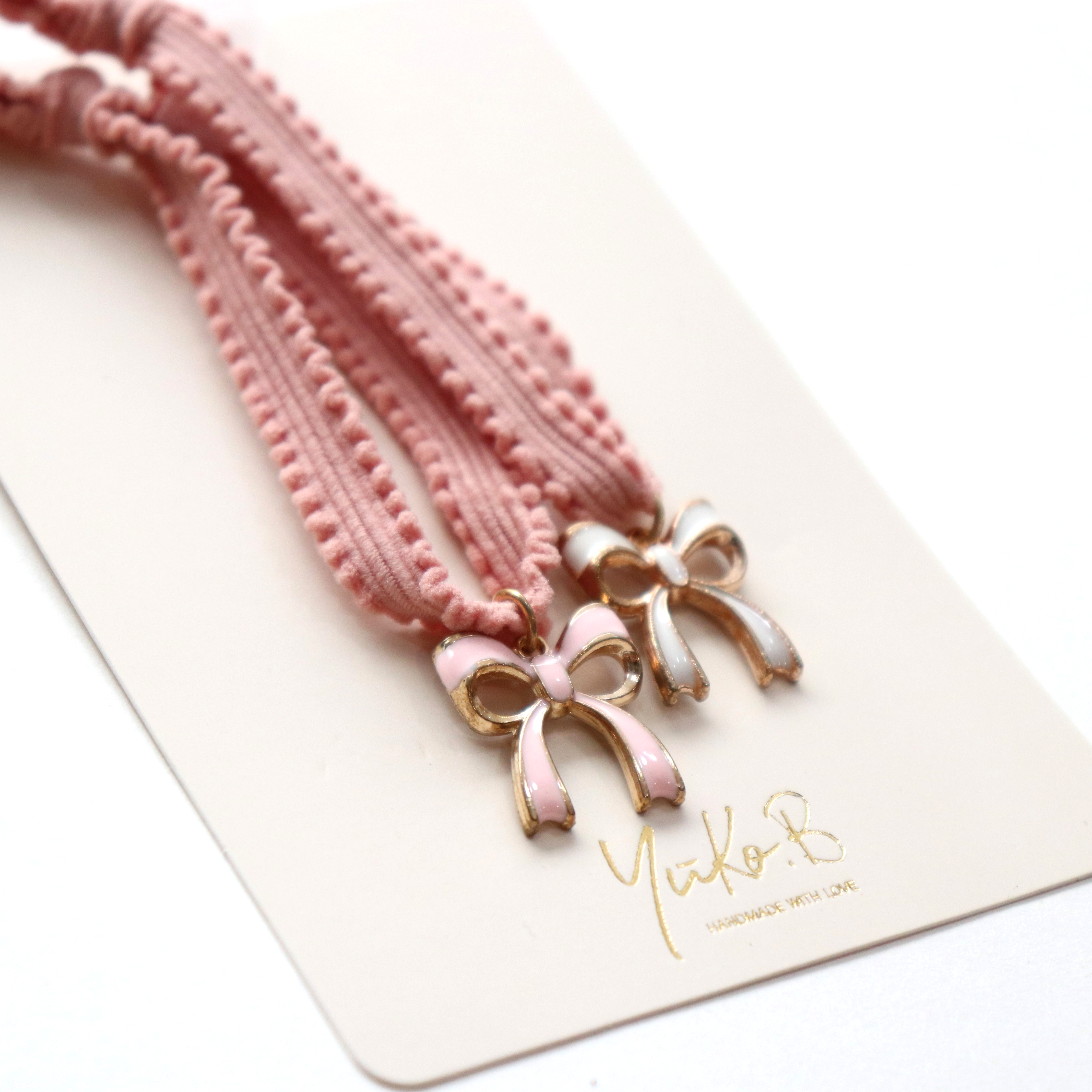 Élastiques cheveux - Bow tie - Yuko B.