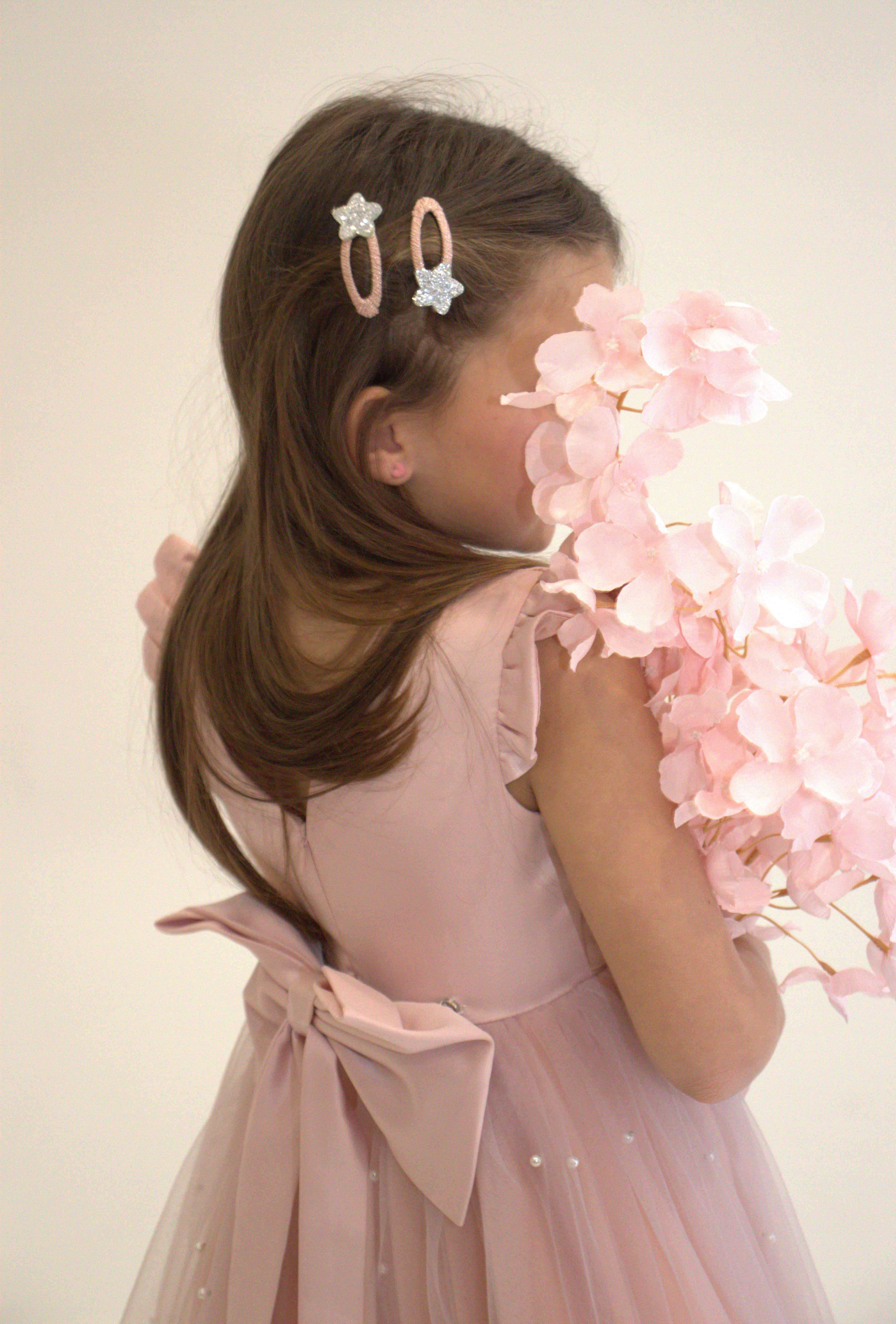 Barrettes Blue Stars - Collection Paris — accessoire enfant Yuko B.