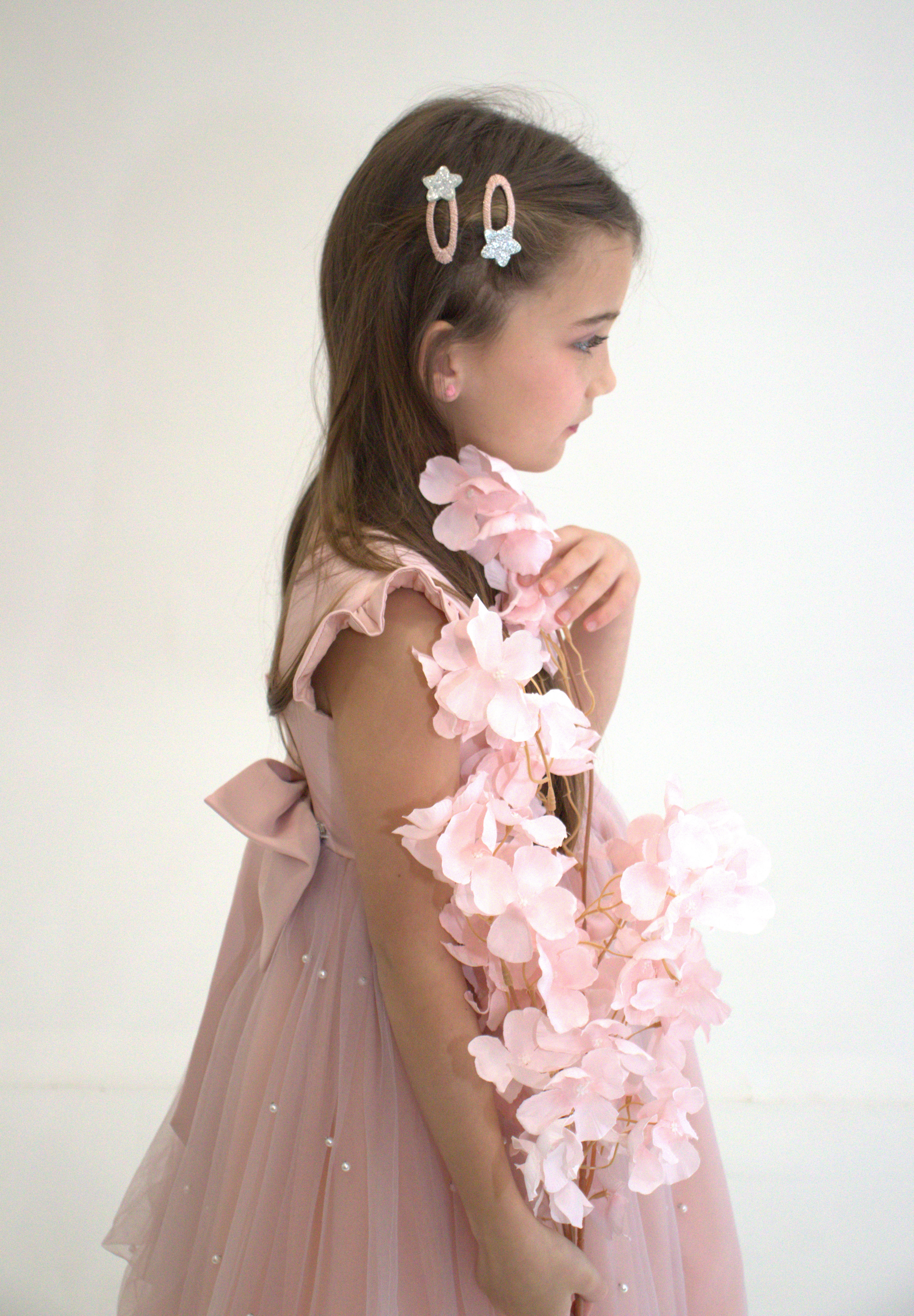 Barrettes Blue Stars - Collection Paris — accessoire enfant Yuko B.
