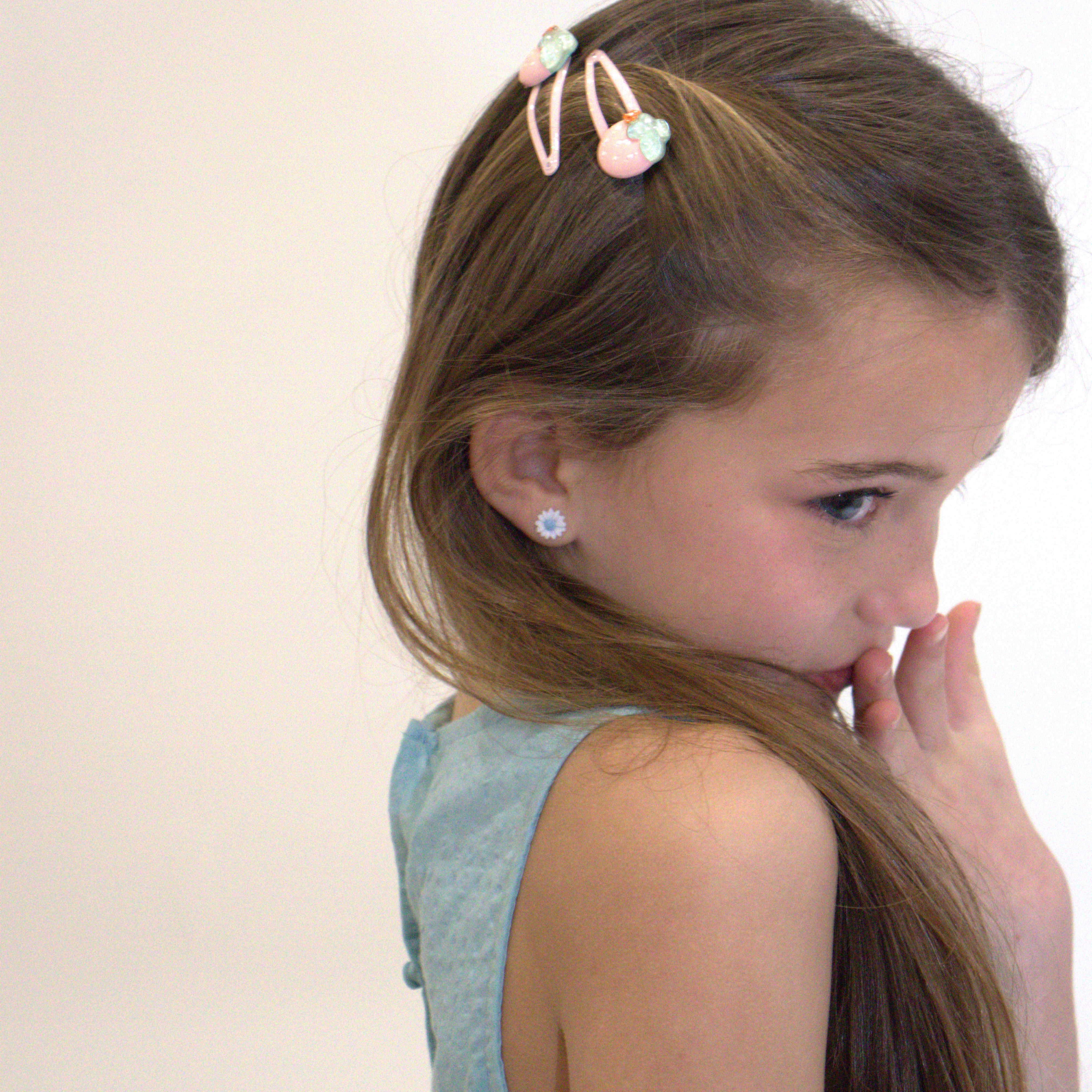 Barrettes Strawberries - Jolies fraises — accessoire enfant Yuko B.