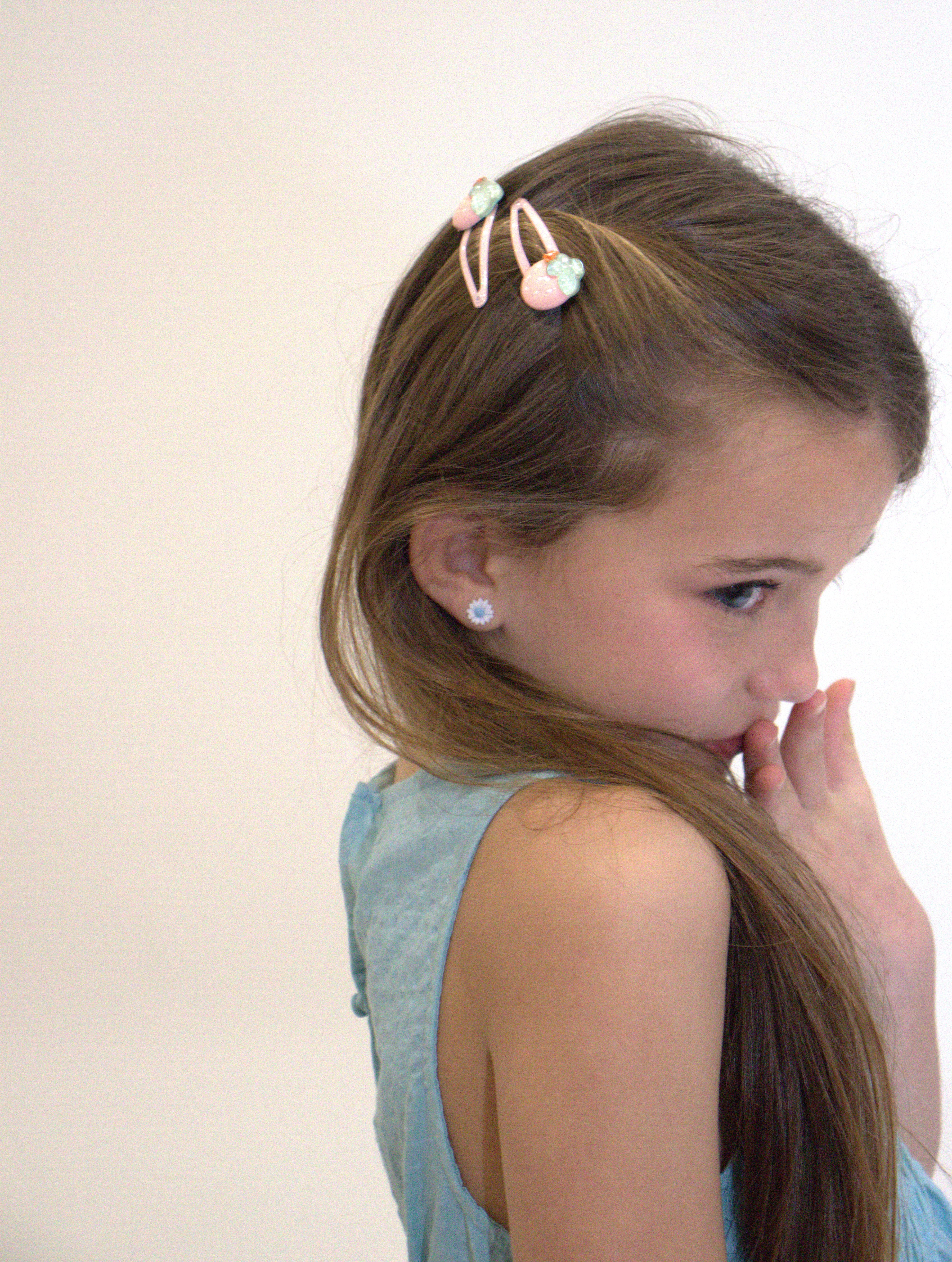 Barrettes Strawberries - Jolies fraises — accessoire enfant Yuko B.