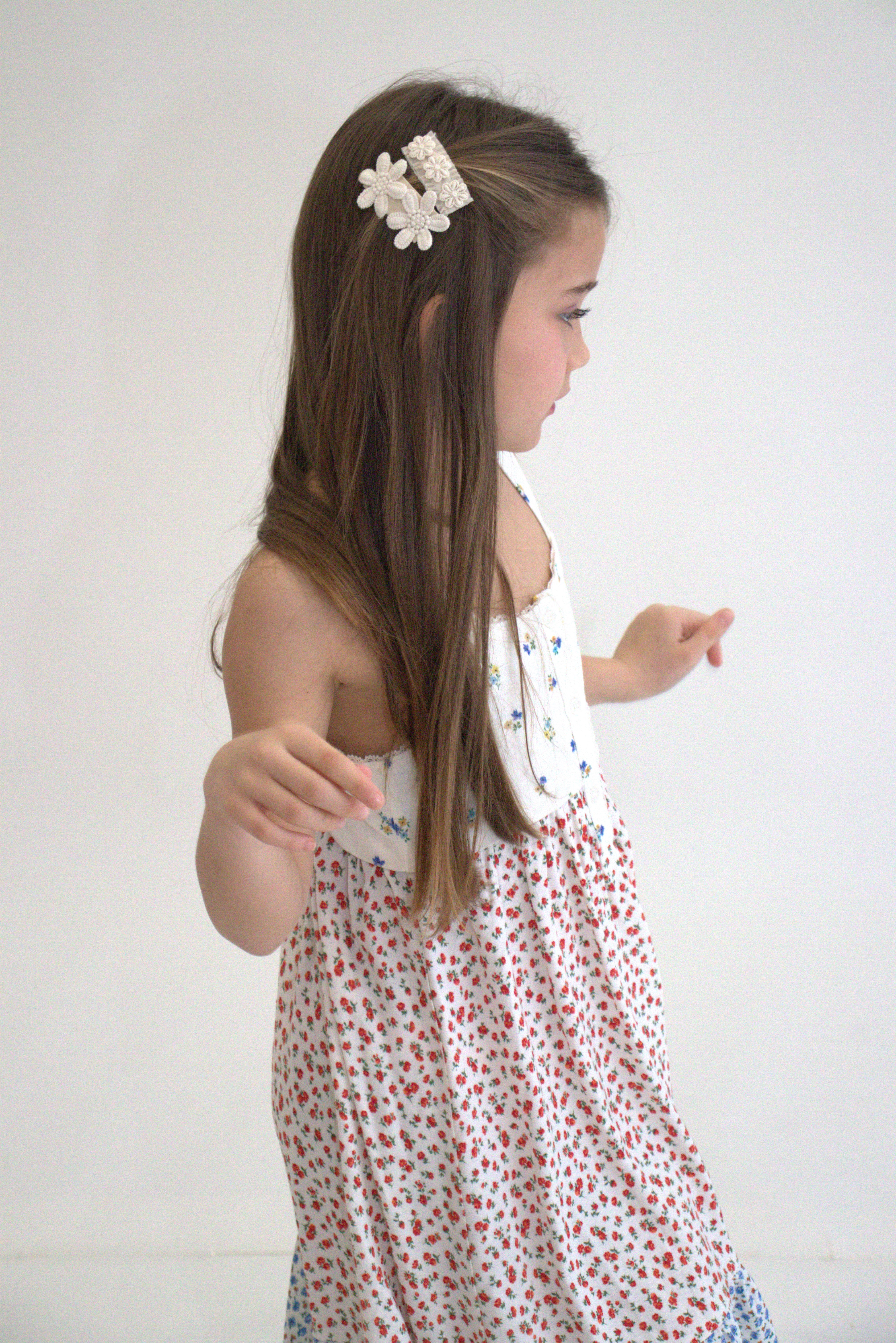 Barrette Flora - Collection Boheme zoom matière — Yuko B.