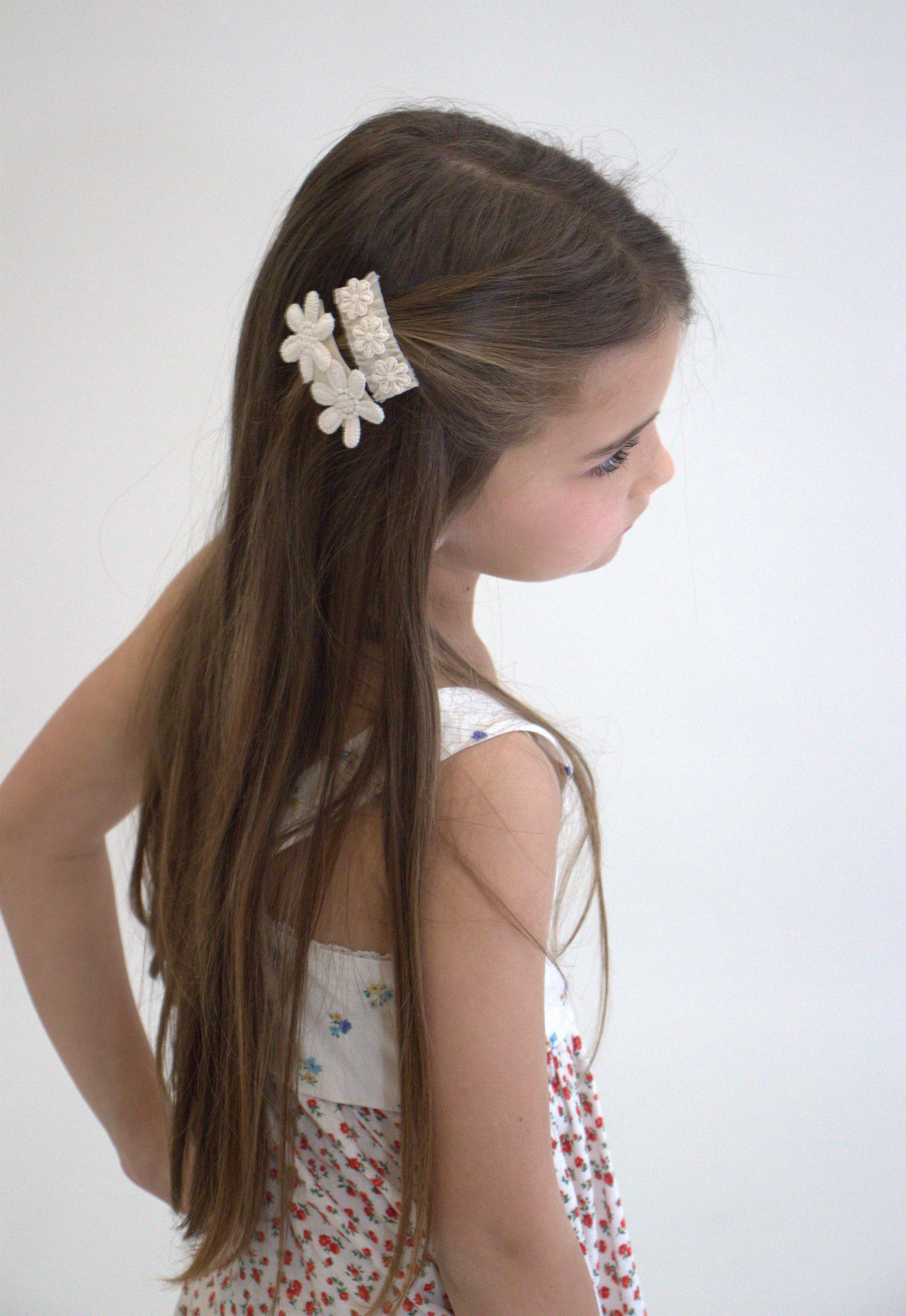 Barrette Flora - Collection Boheme — accessoire enfant Yuko B.