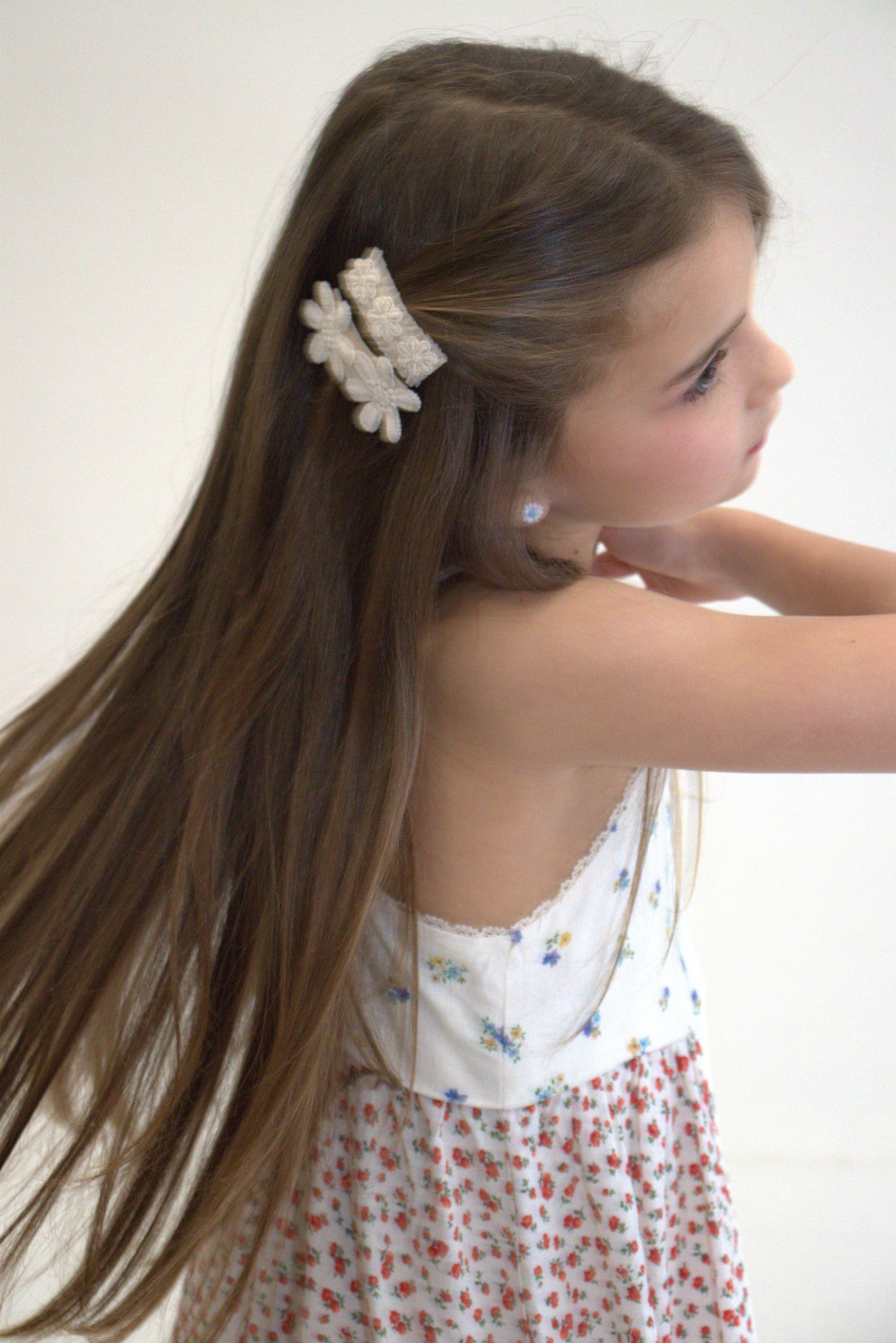 Barrette Flora - Collection Boheme — accessoire enfant Yuko B.