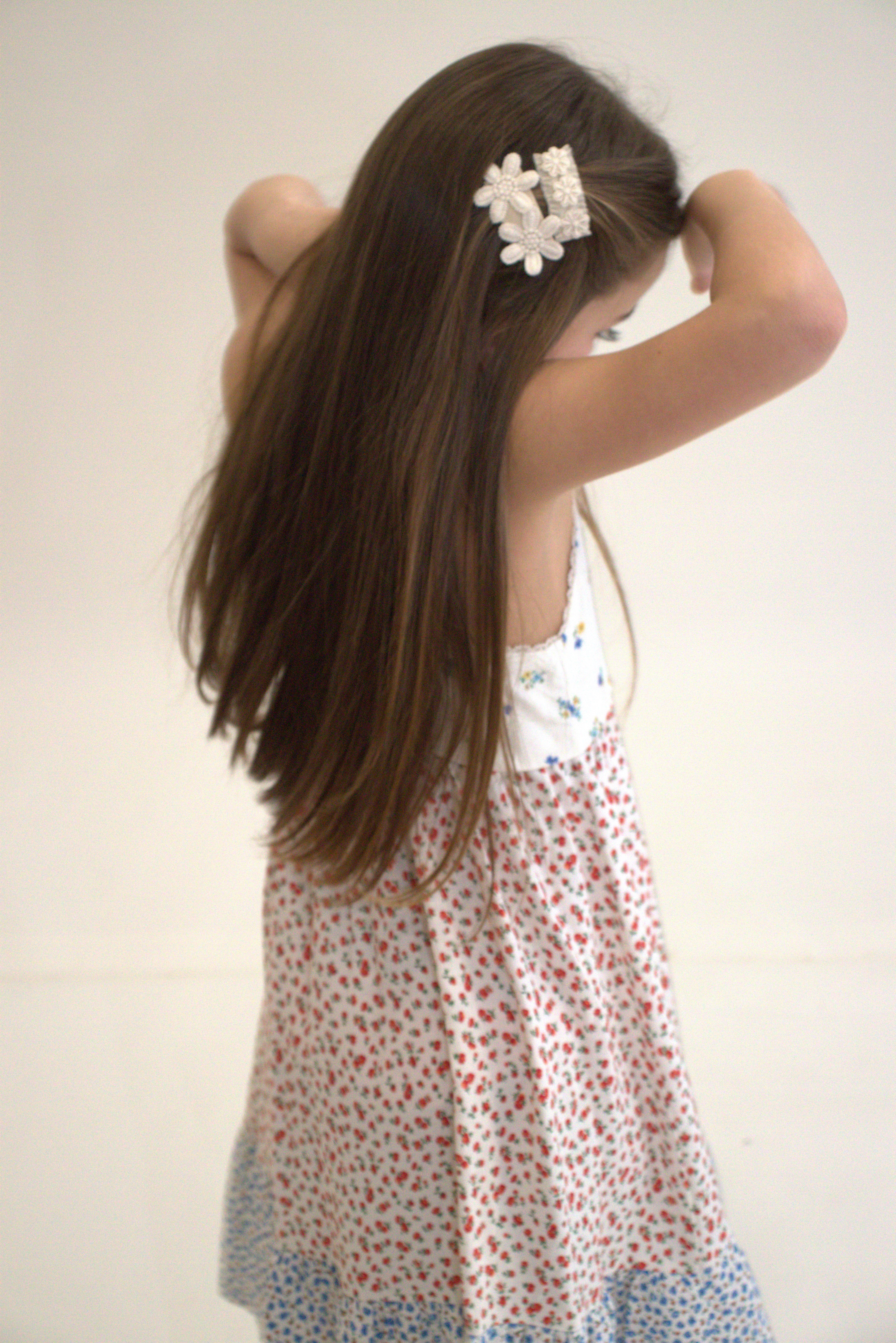 Barrette Flora - Collection Boheme — accessoire enfant Yuko B.