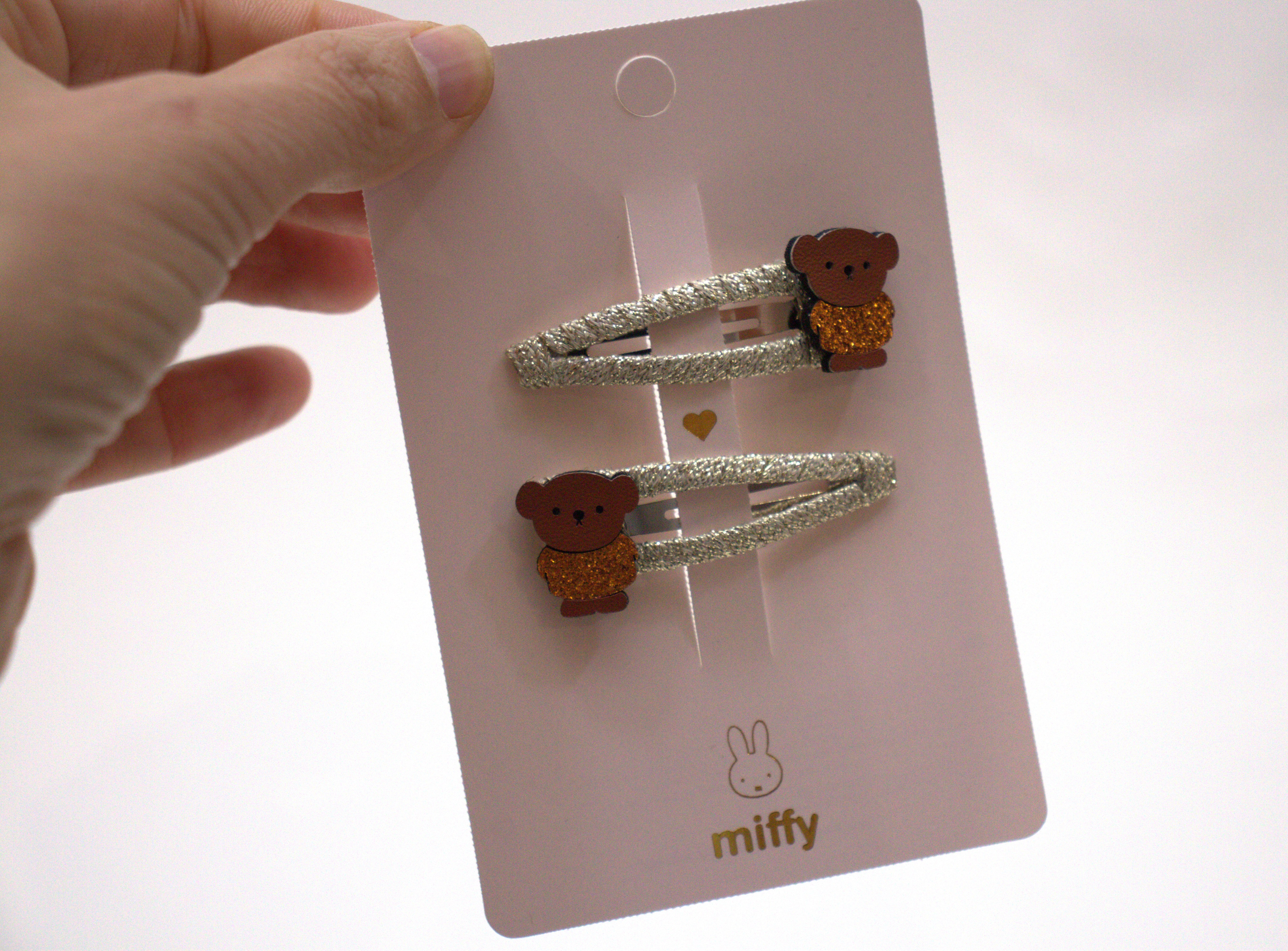 Duo de barrettes Boris - Carte à partager détail — Yuko B.