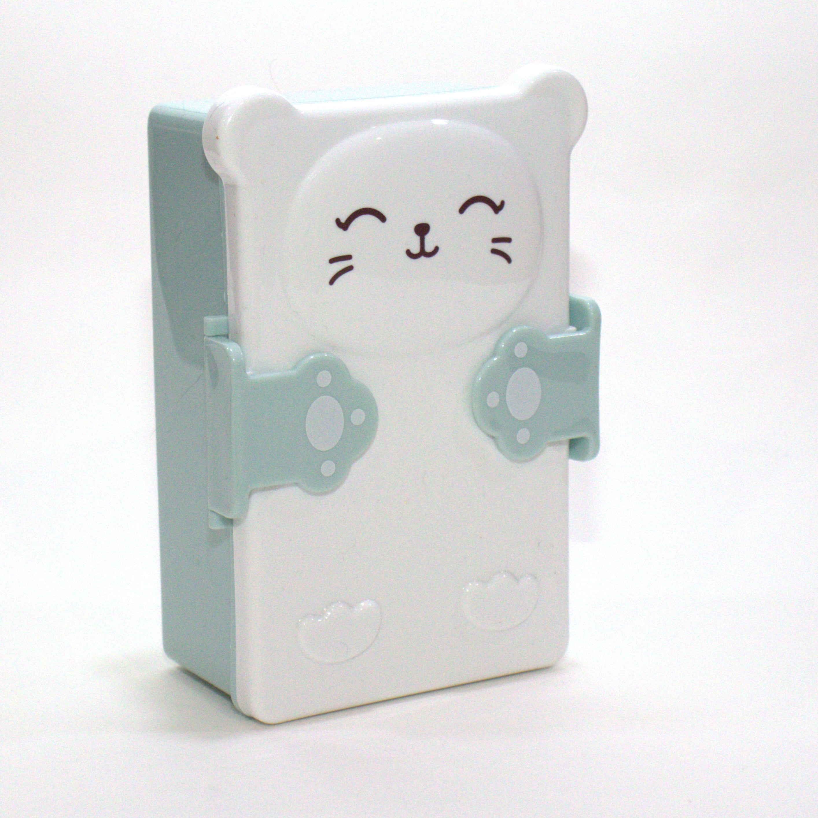 Boîte à goûter Lunchbox hermetique & sans BPA - Chat Menthe - Yuko B.