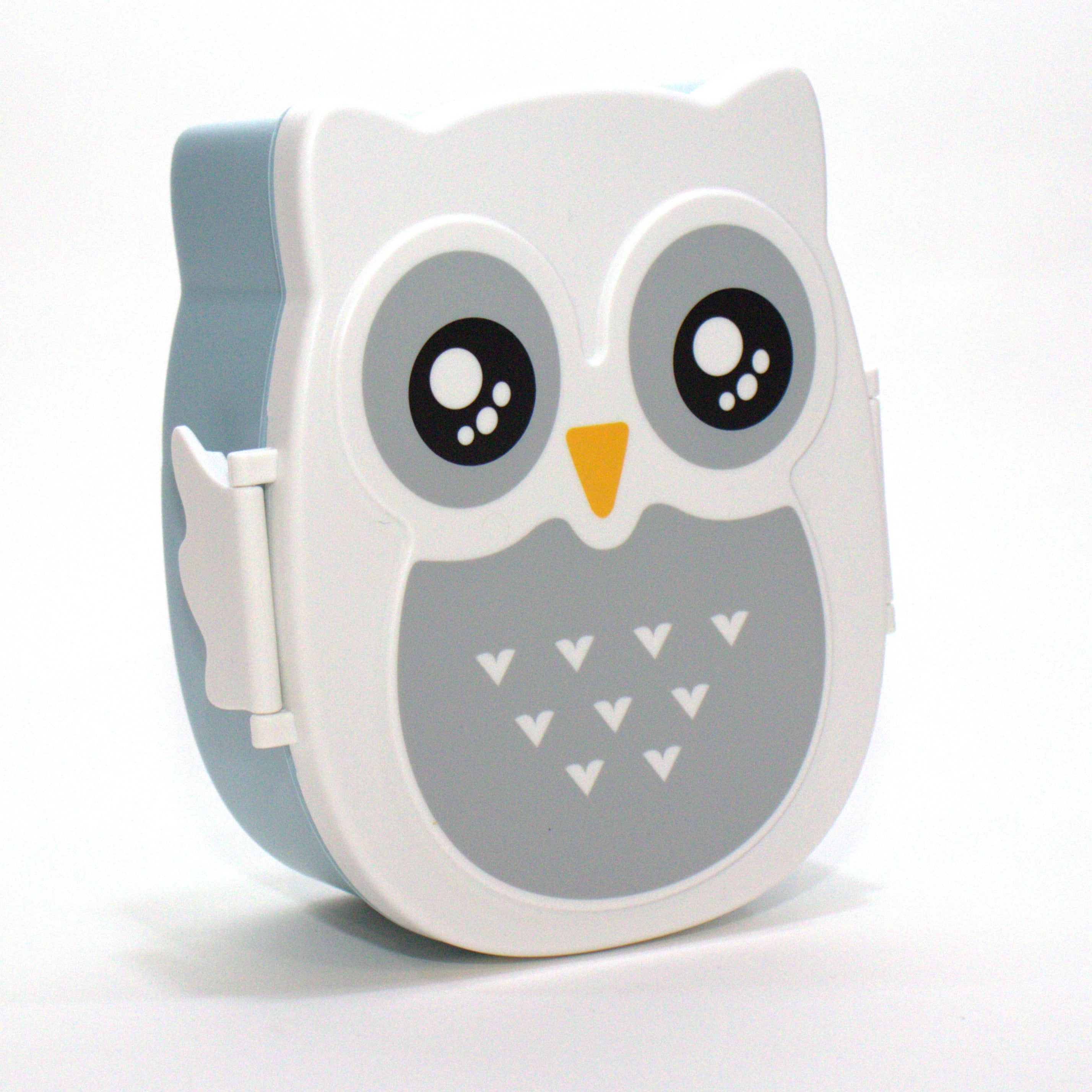 Boite à gouter - Lunchbox hermetique & sans BPA - Chouette Bleu - Yuko B.