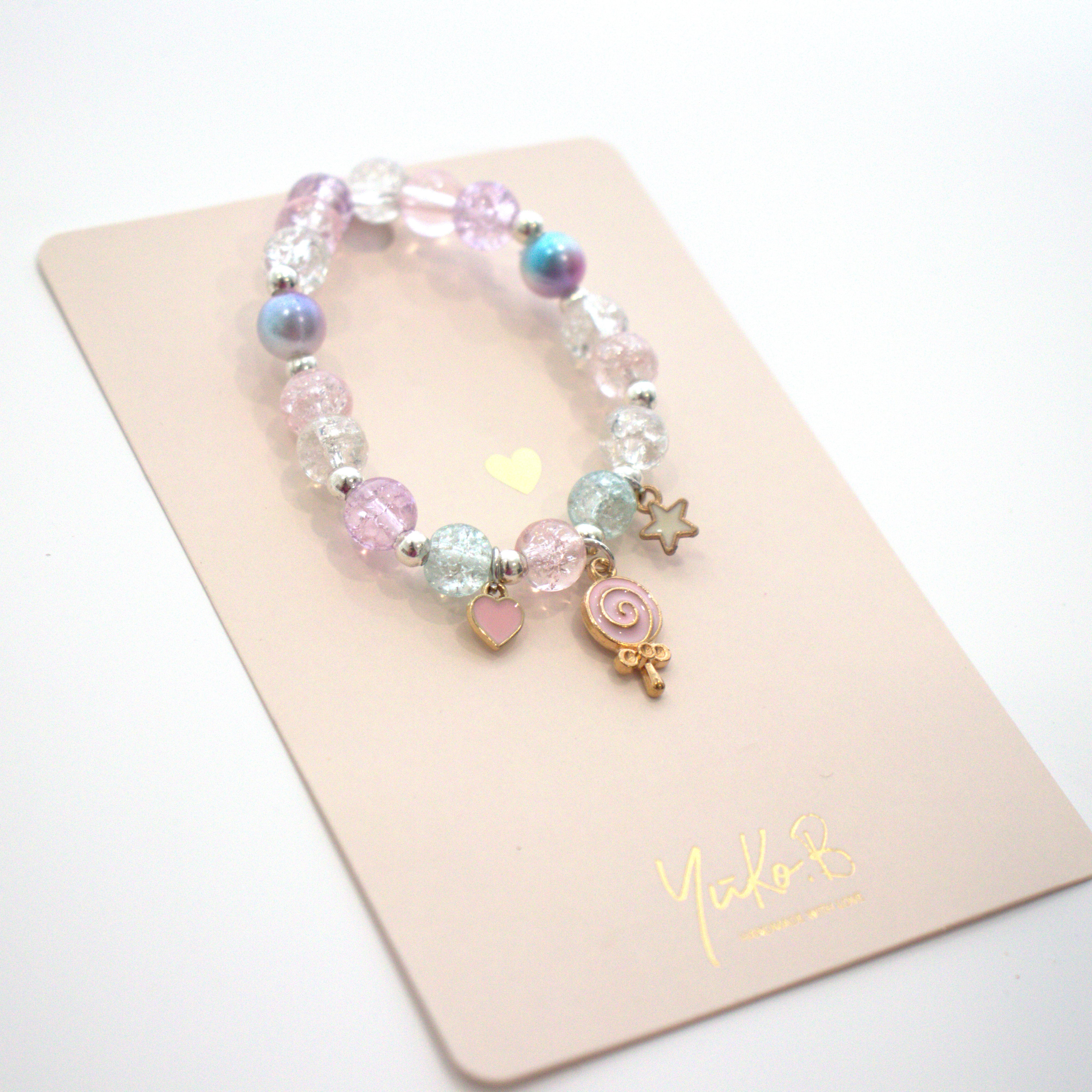 Bracelet de perles - Bonbon - Yuko B.