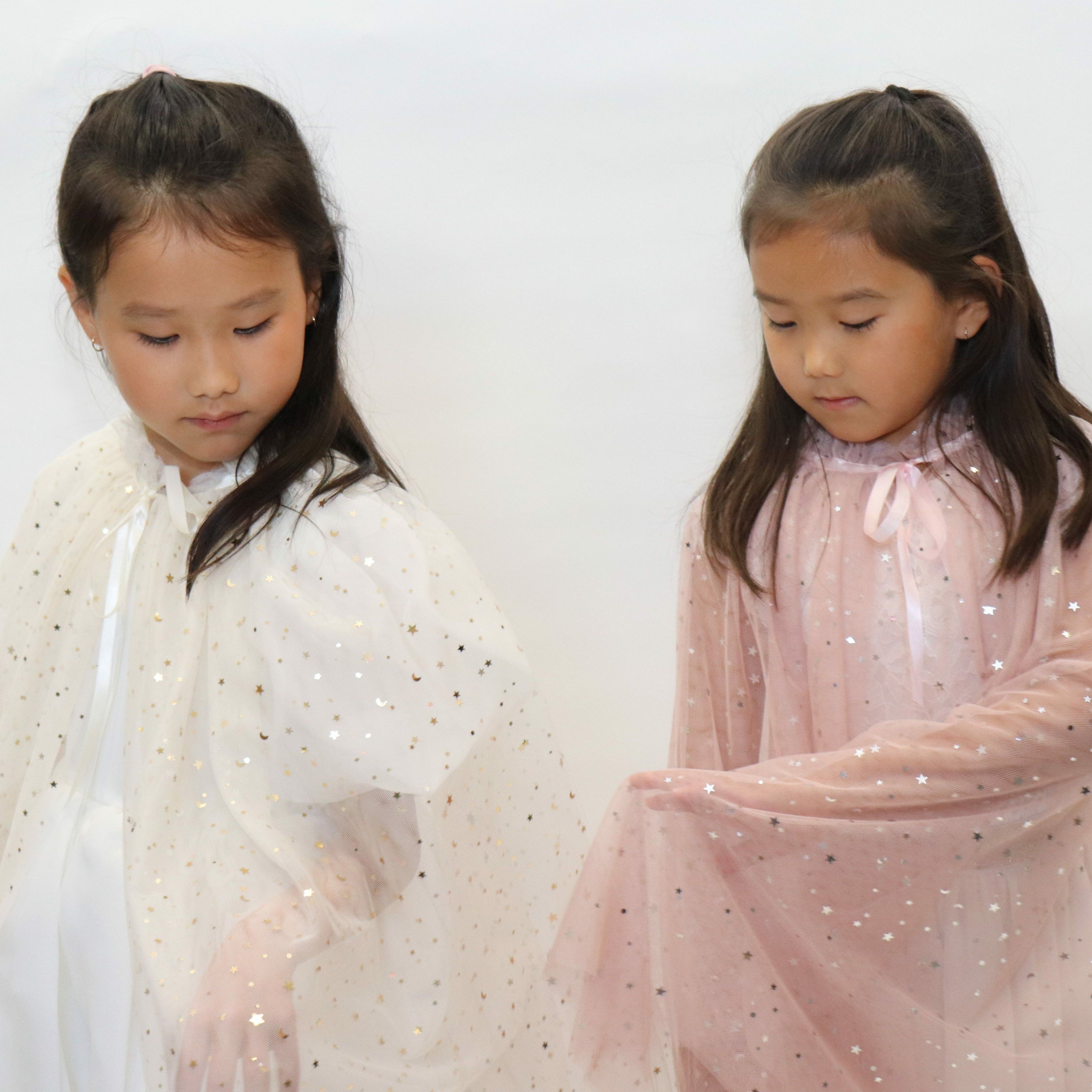 Cape de princesse en tulle - Rose - Yuko B.