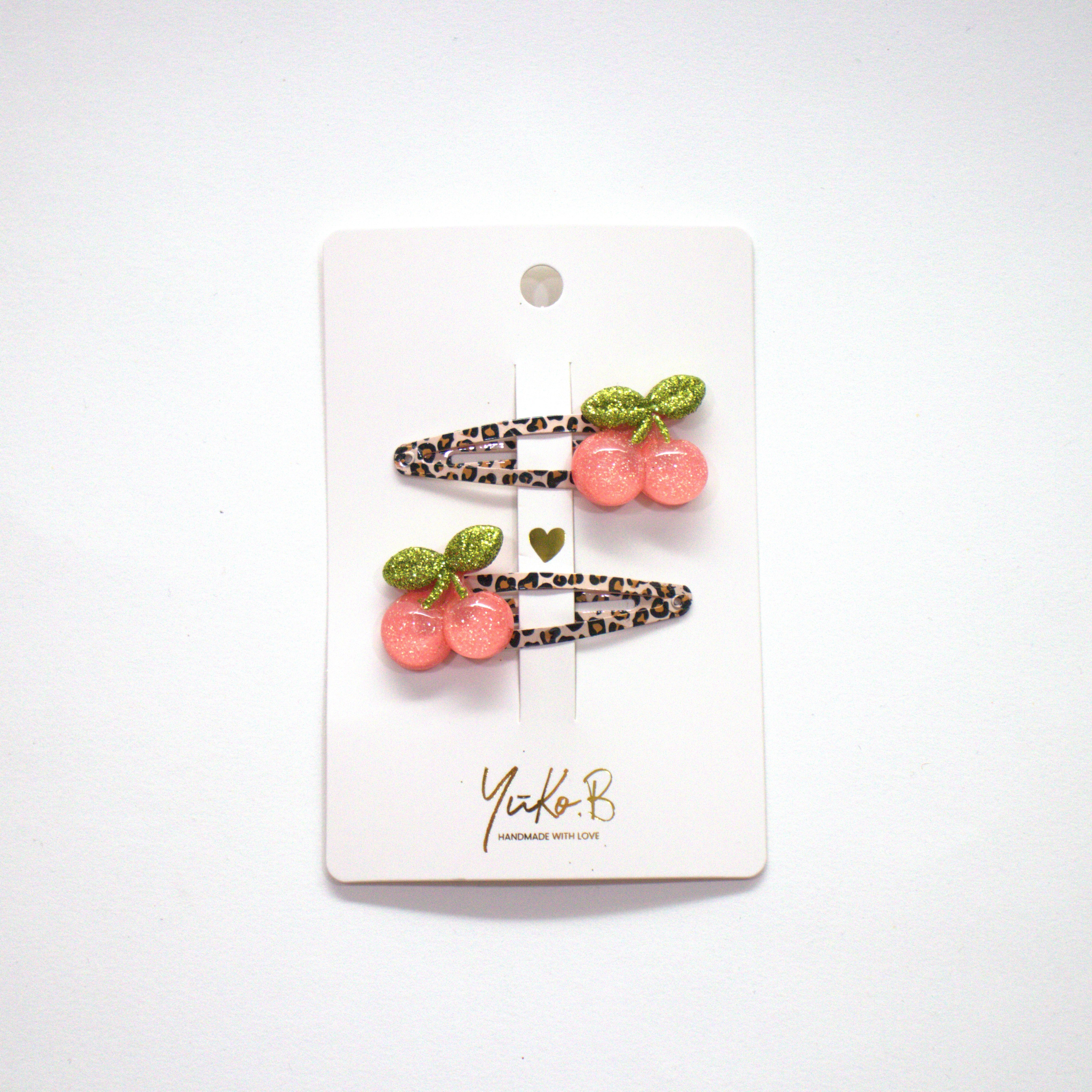 Barrettes Cherries - Cerises - Nouveauté! lifestyle — enfant Yuko B.