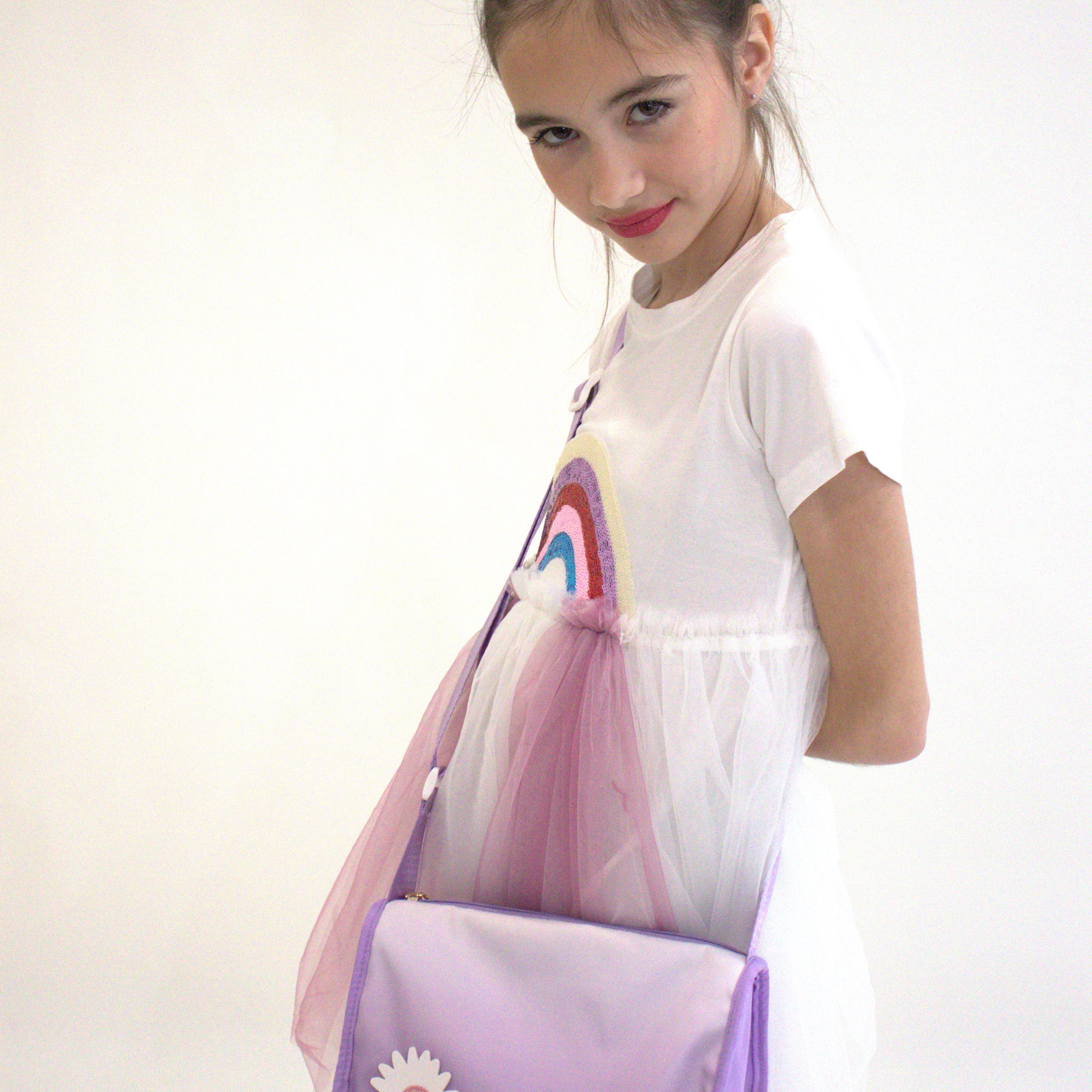 Sac bandoulière enfant - Coline - Le sac besace - Yuko B.
