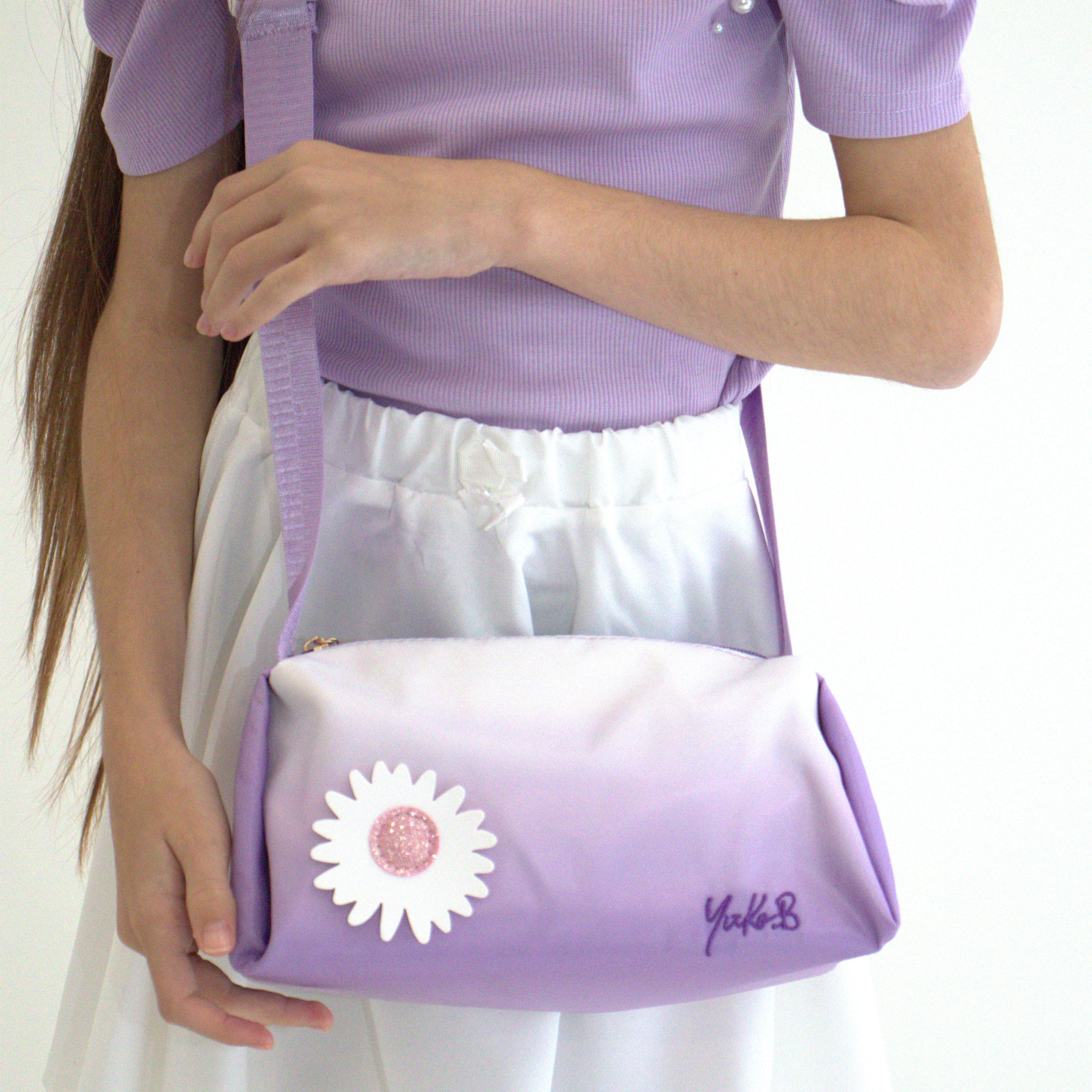 Sac bandoulière enfant - Coline - Le sac bowling - Yuko B.