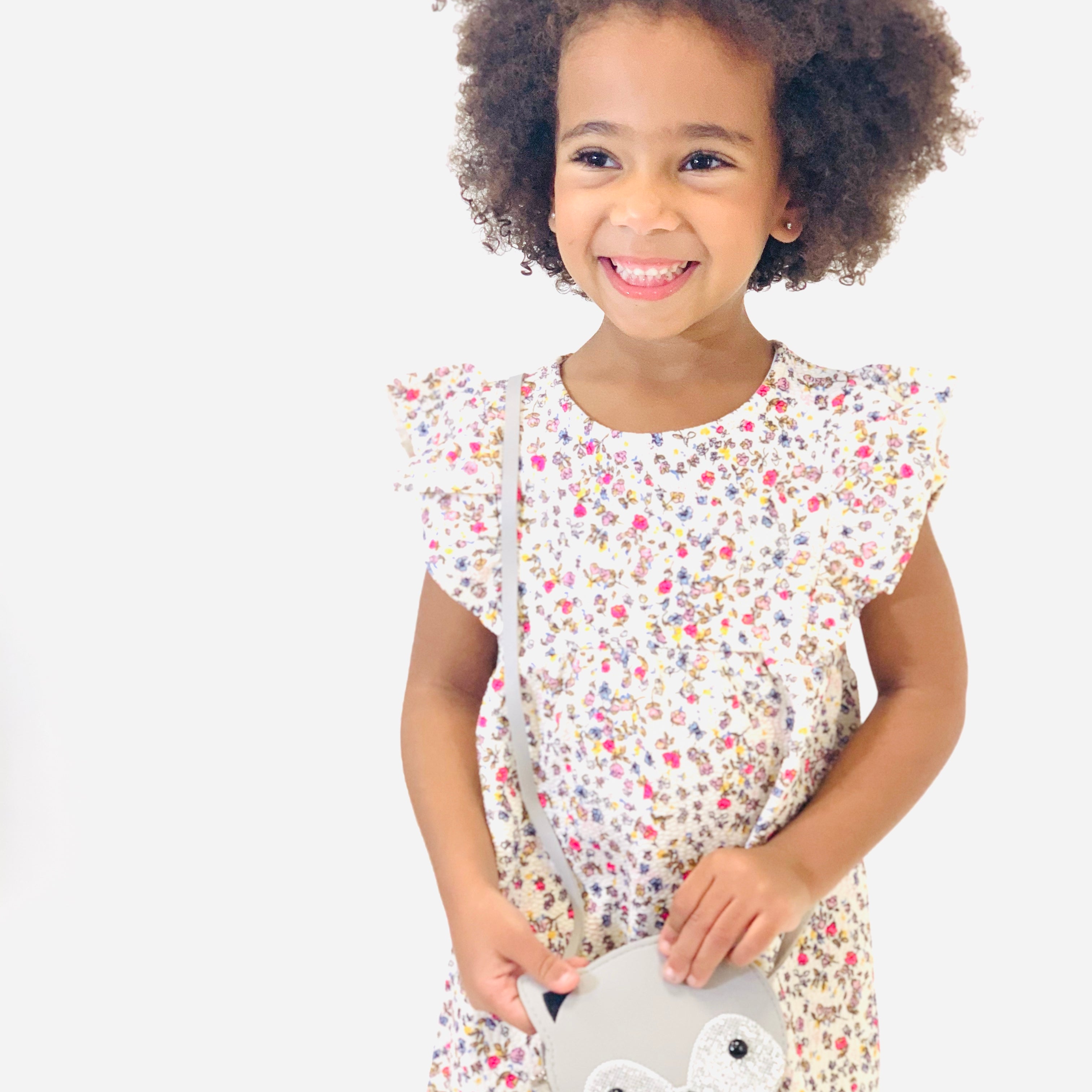 Sac bandoulière enfant - Gaspard Gris - Yuko B.