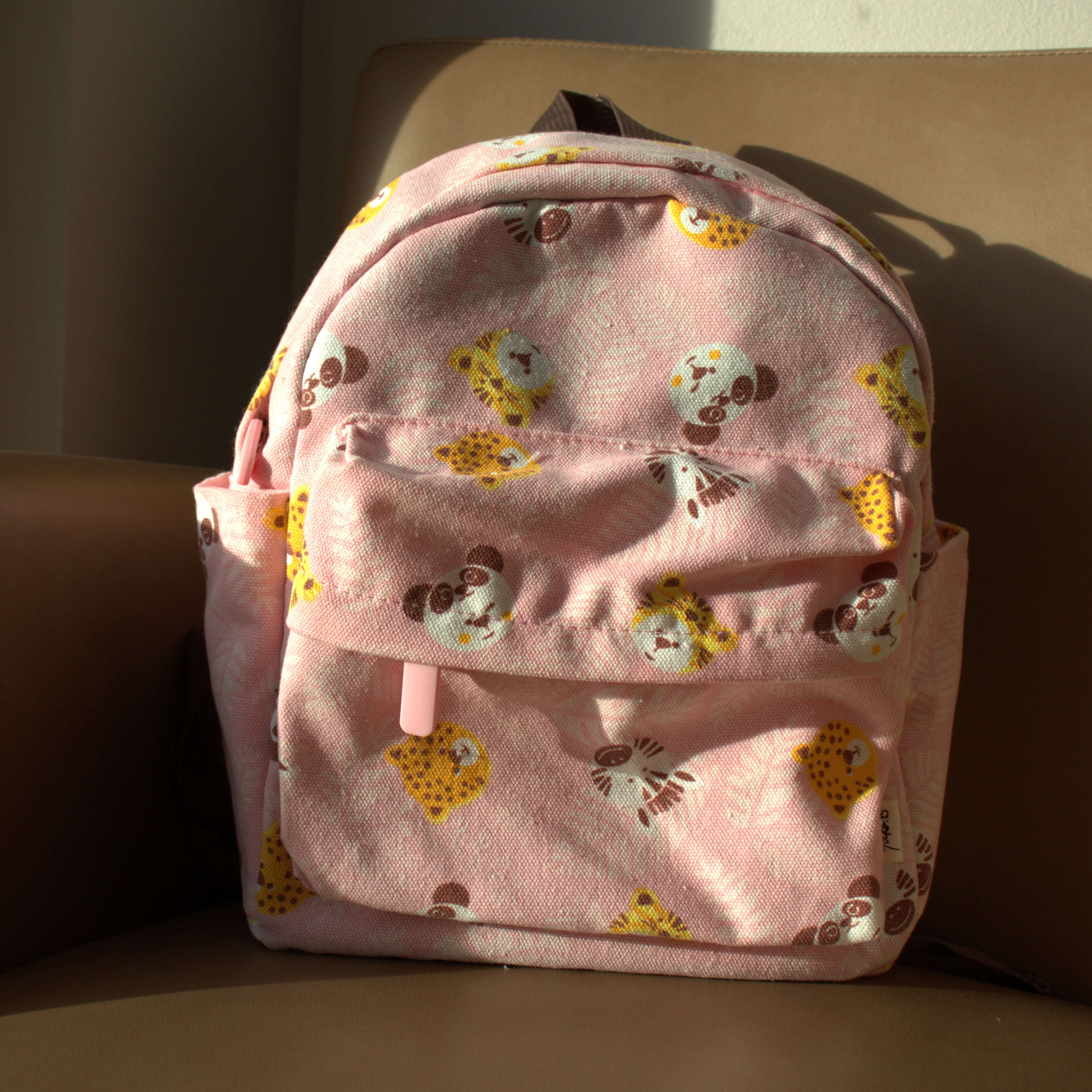 Sac à dos mode pour enfant - Jungle Carnival Rose - Yuko B.