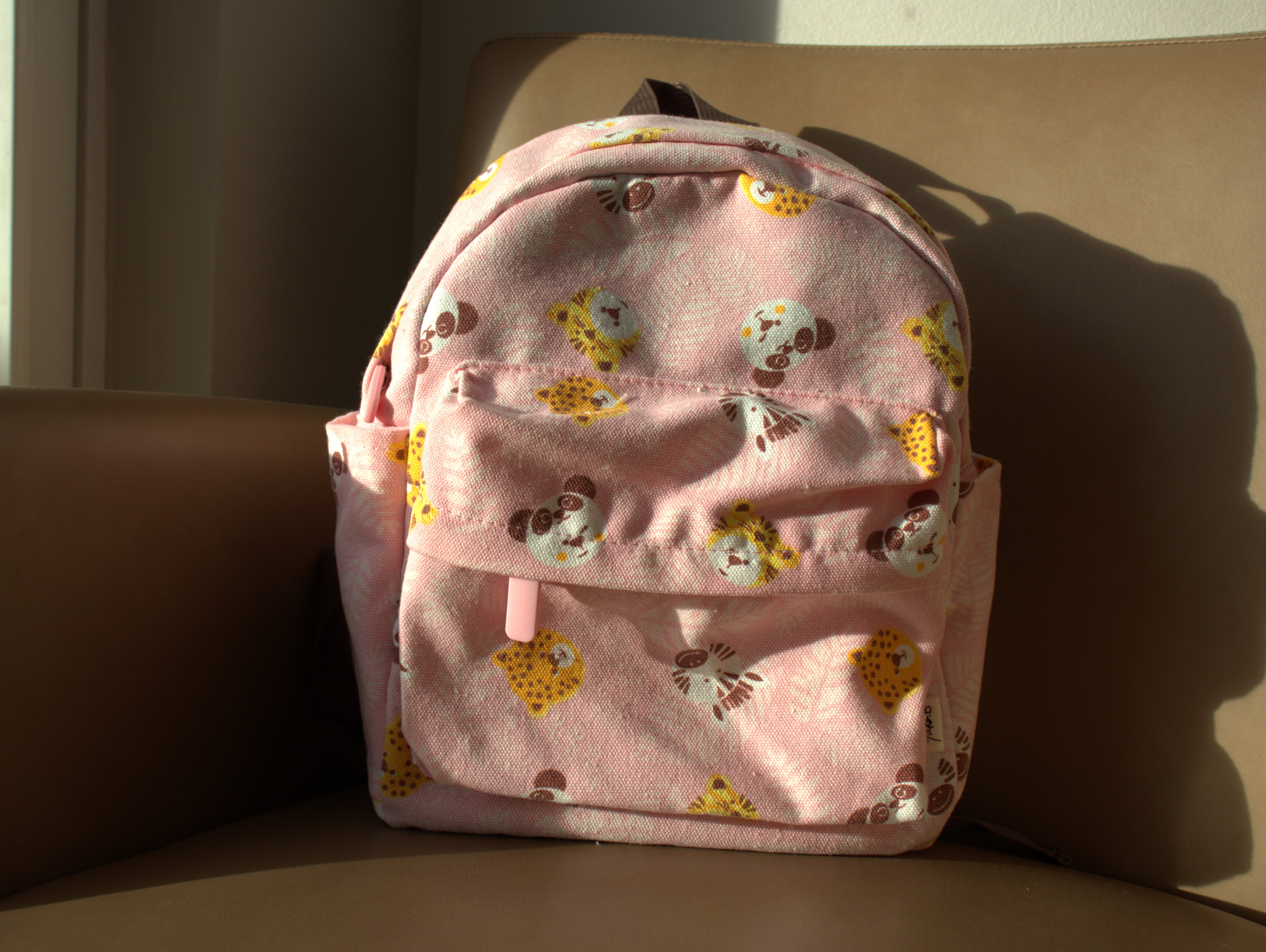 Sac à dos mode pour enfant - Jungle Carnival Rose - Yuko B.