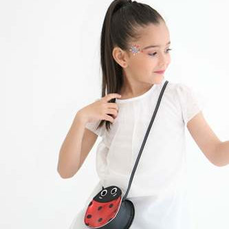Sac bandoulière enfant - Ladybug la Coccinelle Néon - Yuko B.