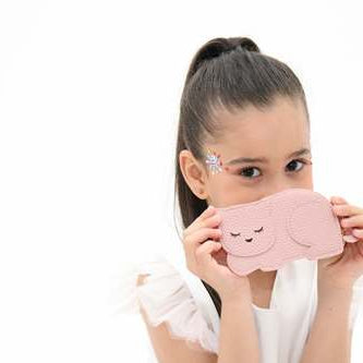 Porte monnaie Chat Katie - Le chaton élégant Rose - Yuko B.