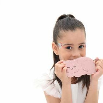 Porte monnaie Chat Katie - Le chaton élégant Rose - Yuko B.