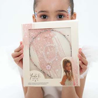 Coffret premium de 3 accessoires de mode pour enfants - Grace - Rose - Yuko B.