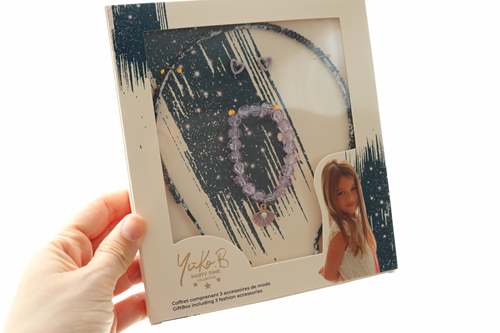 Coffret premium de 3 accessoires de mode pour enfants - Grace - Bleu - Yuko B.