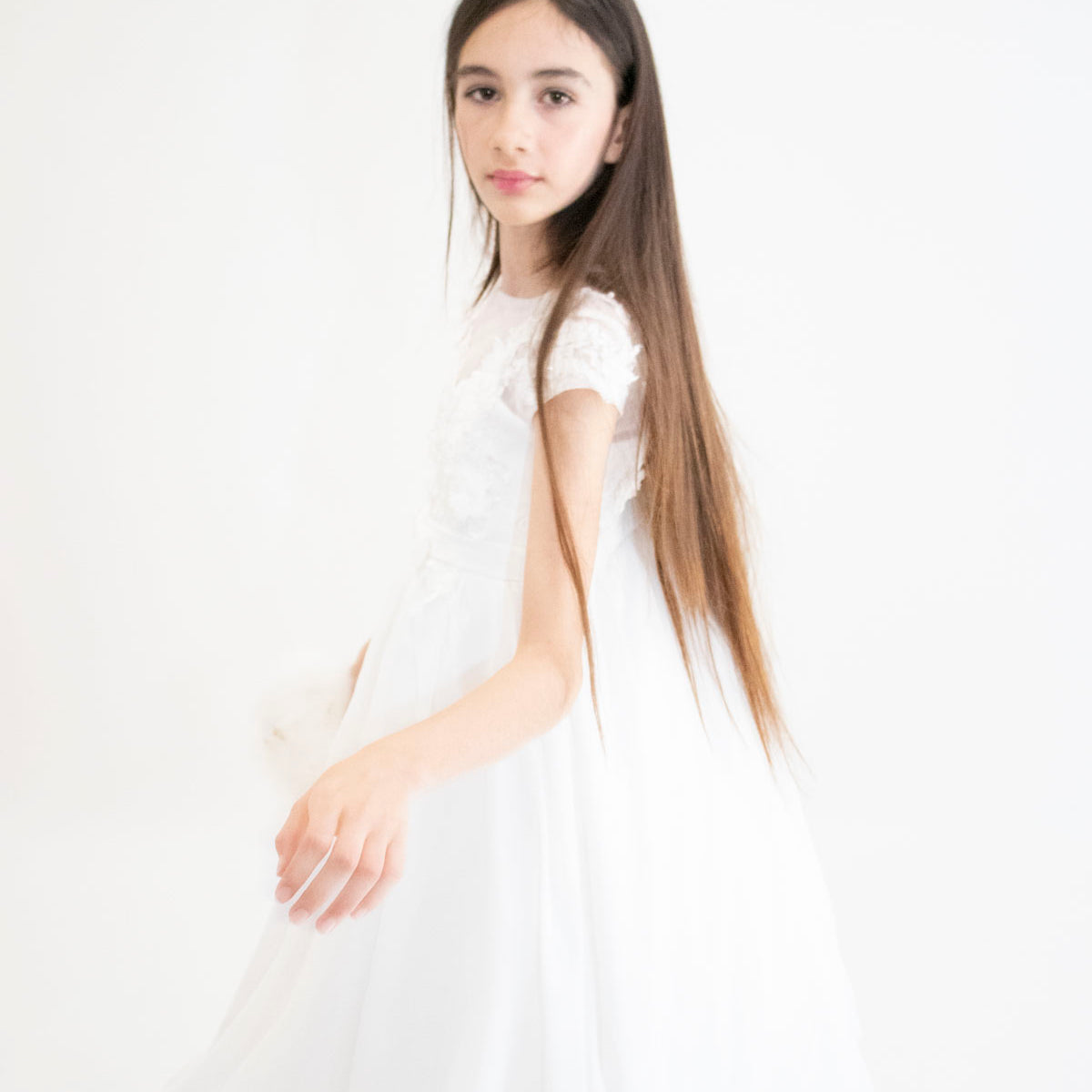 Robe longue de Cérémonie Jeanne détail — Yuko B.
