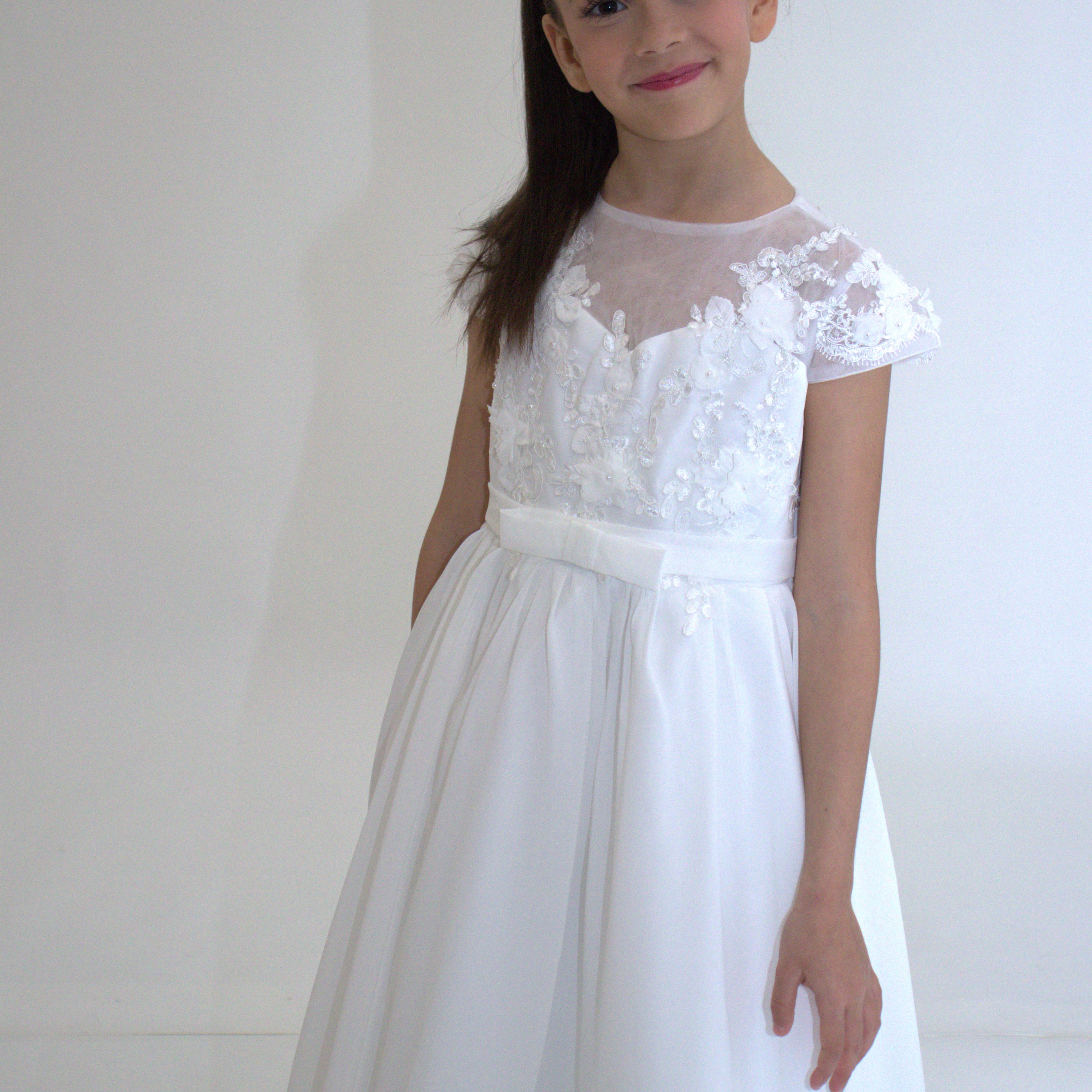 Robe longue de Cérémonie Jeanne avec accessoires — Yuko B.