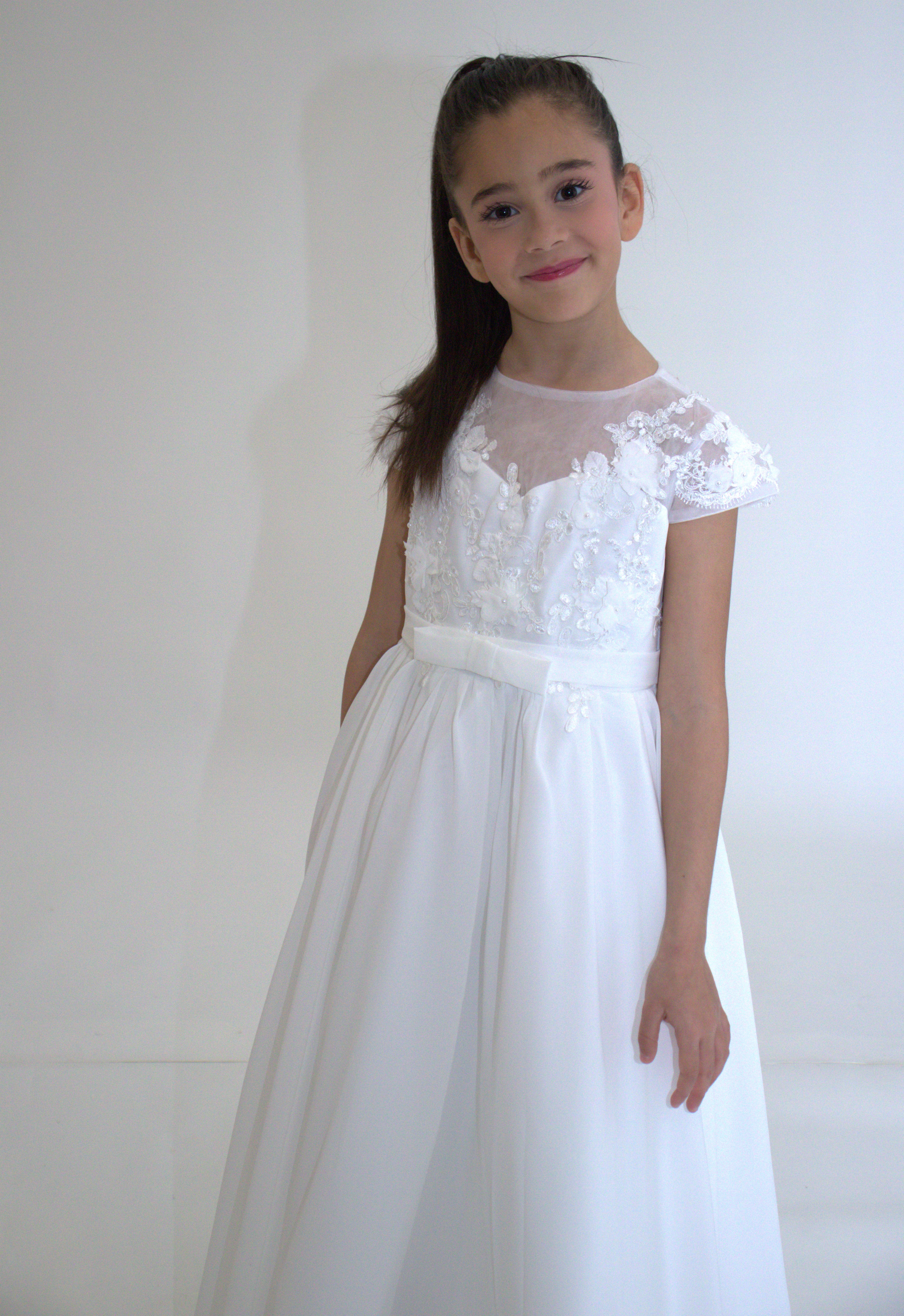 Robe longue de Cérémonie Jeanne avec accessoires — Yuko B.