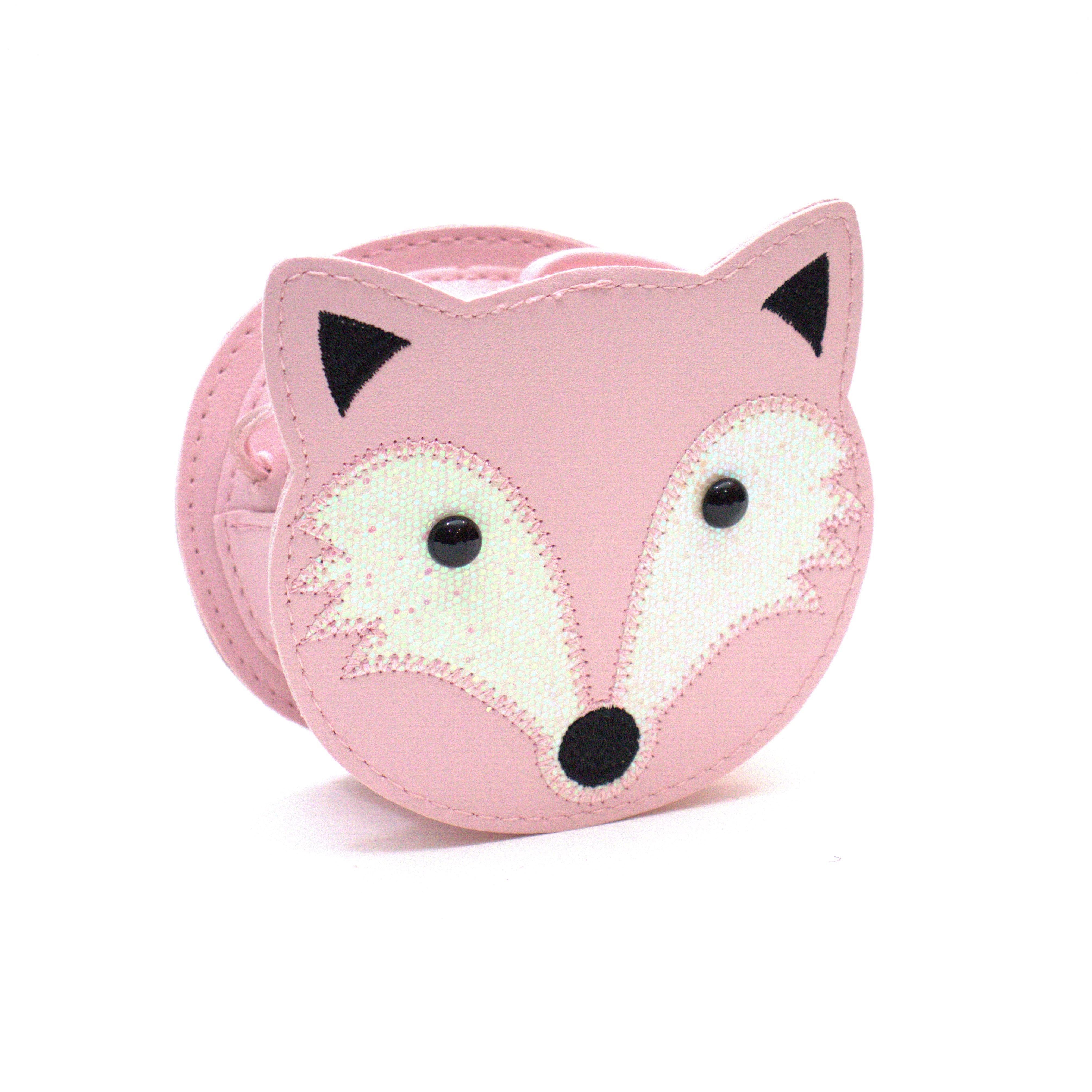 Sac bandoulière enfant - Joon le eptit renard Rose - Yuko B.