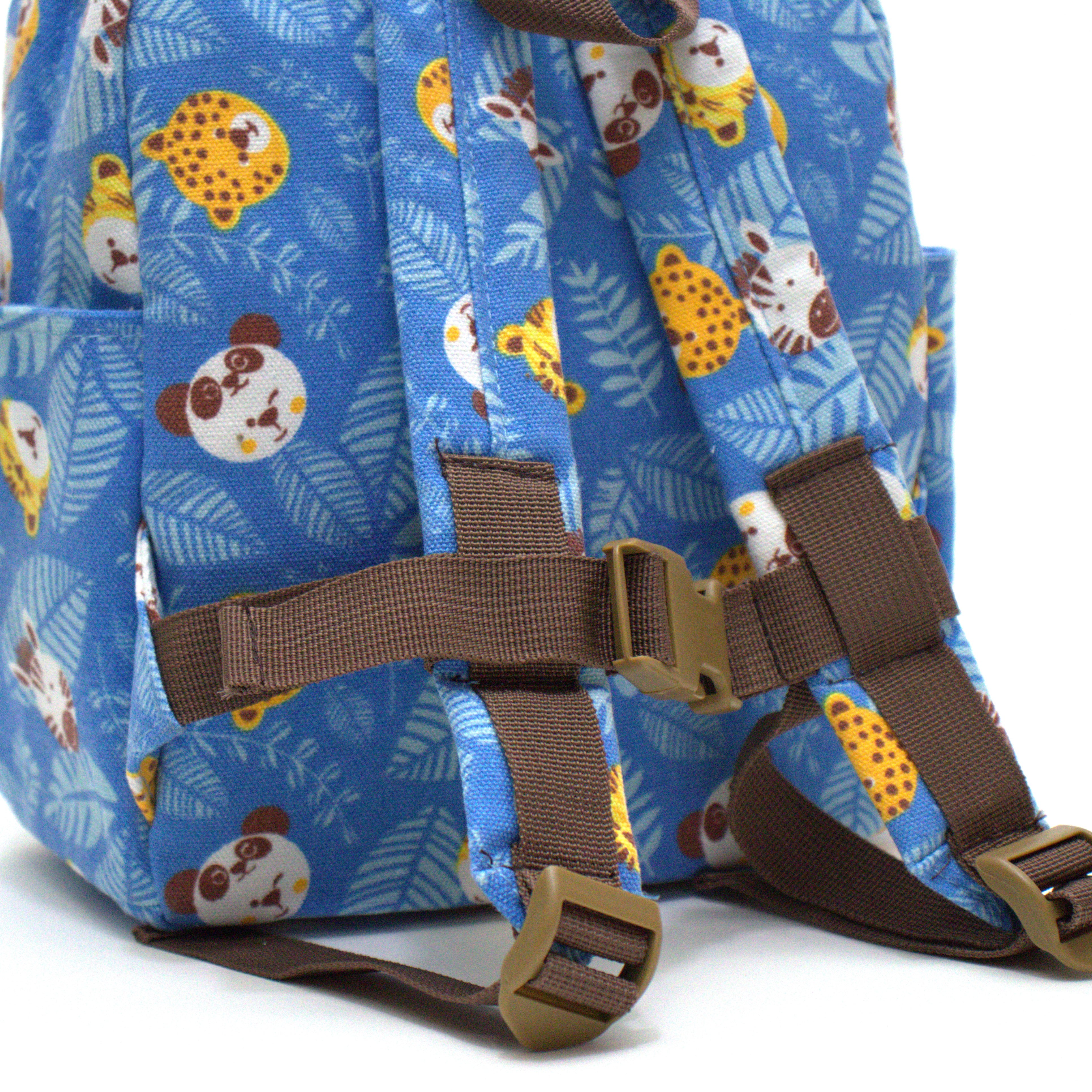 Sac à dos mode pour enfant - Jungle Carnival Bleu - Yuko B.