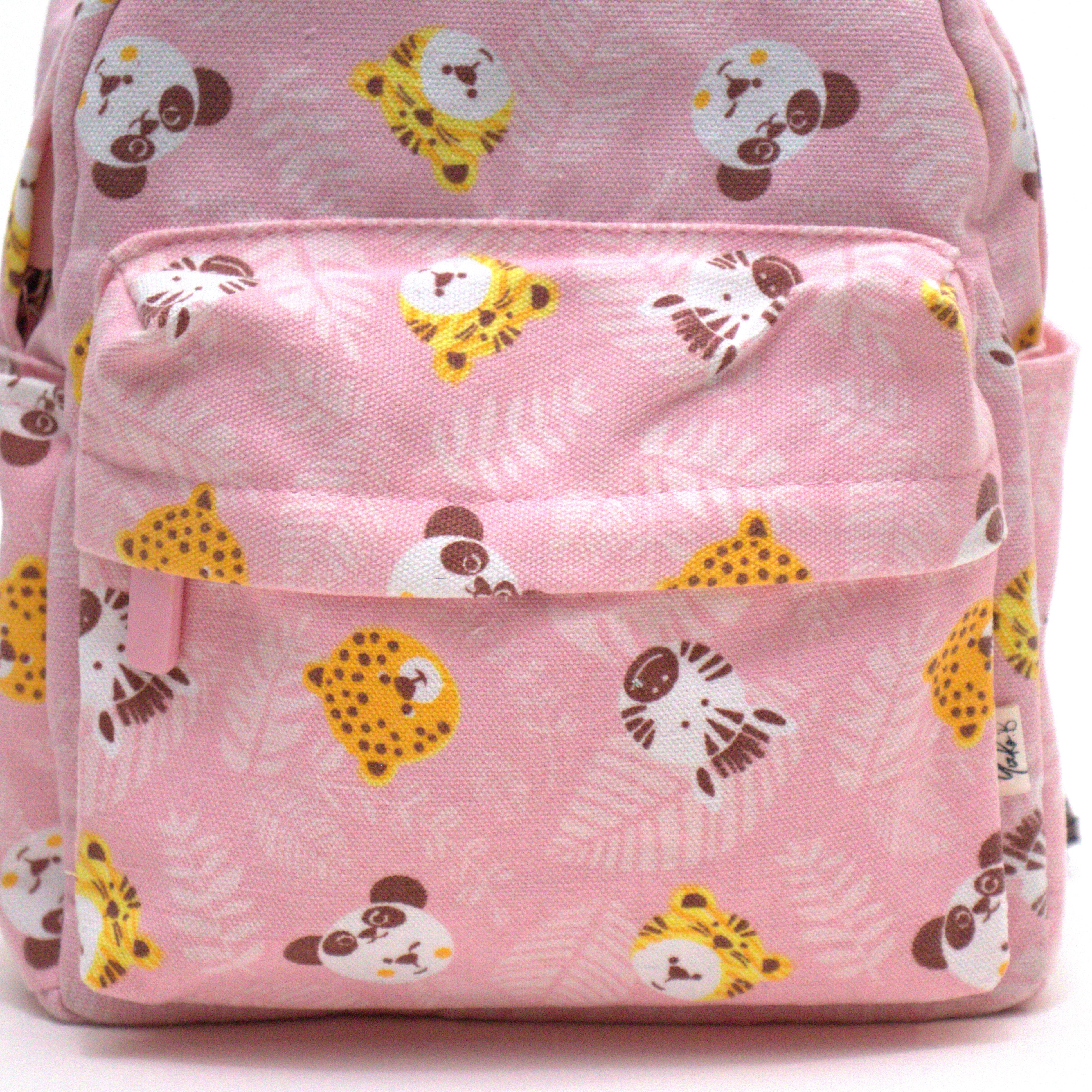 Sac à dos mode pour enfant - Jungle Carnival Rose - Yuko B.