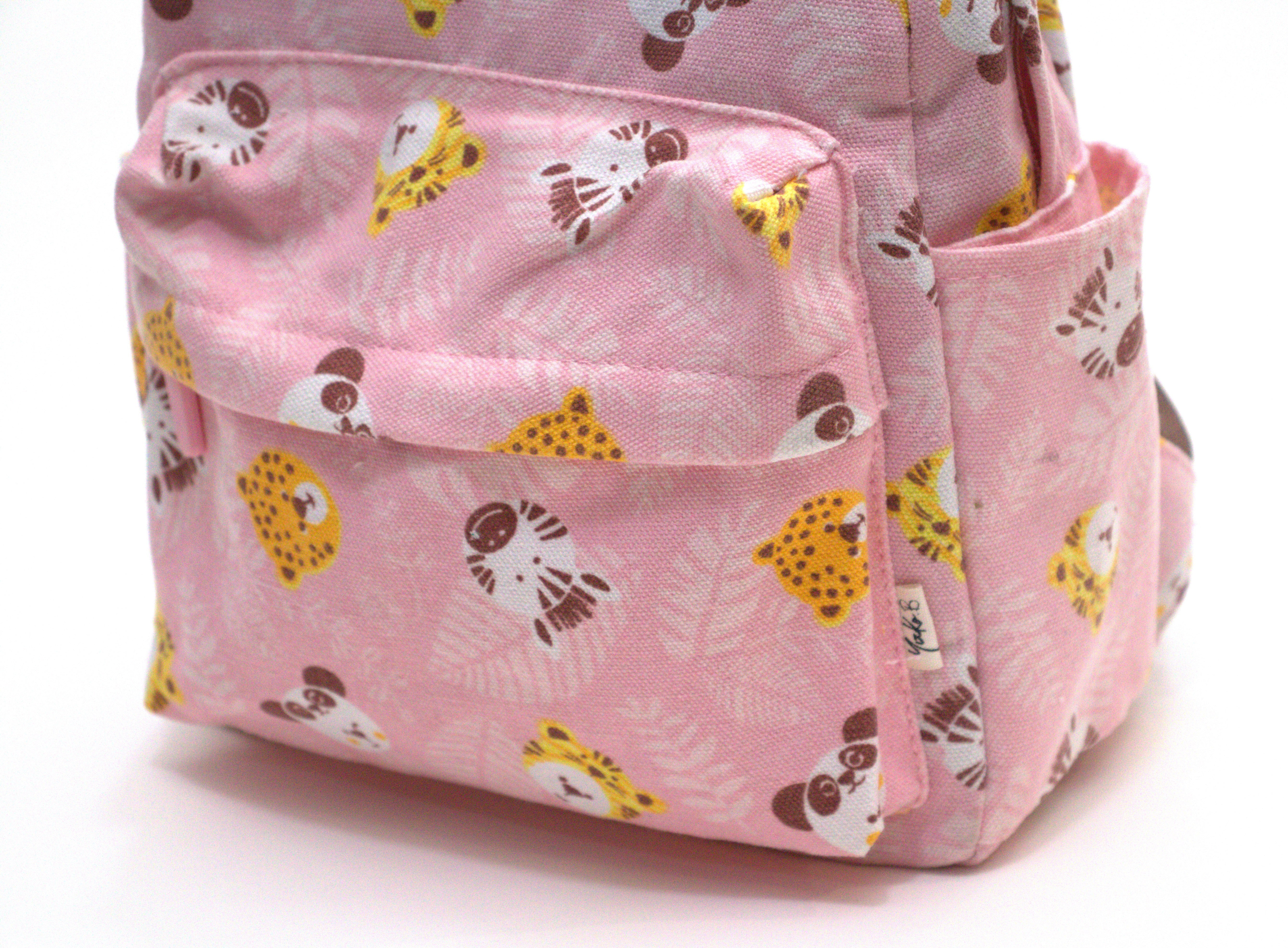 Sac à dos mode pour enfant - Jungle Carnival Rose - Yuko B.