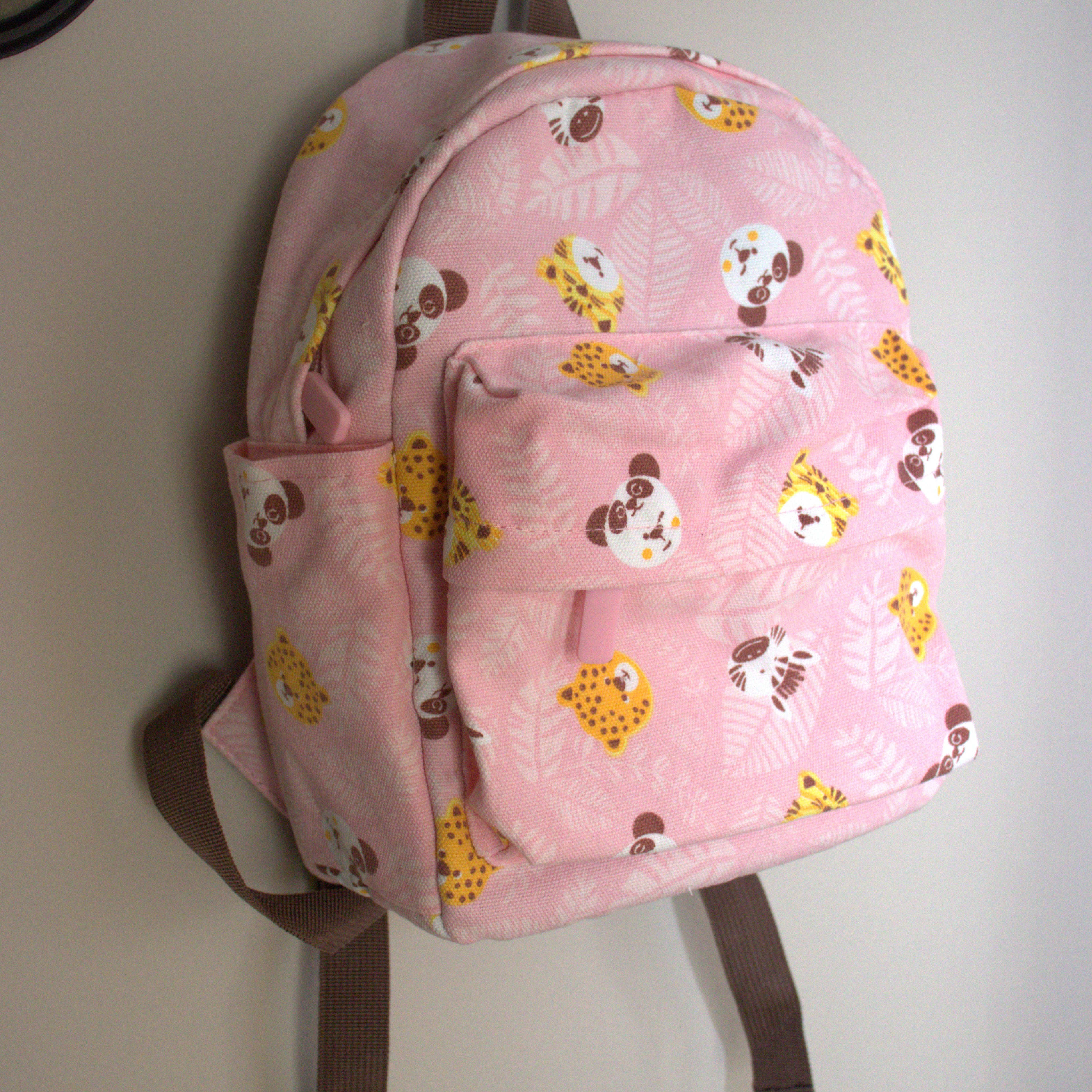 Sac à dos mode pour enfant - Jungle Carnival Rose - Yuko B.