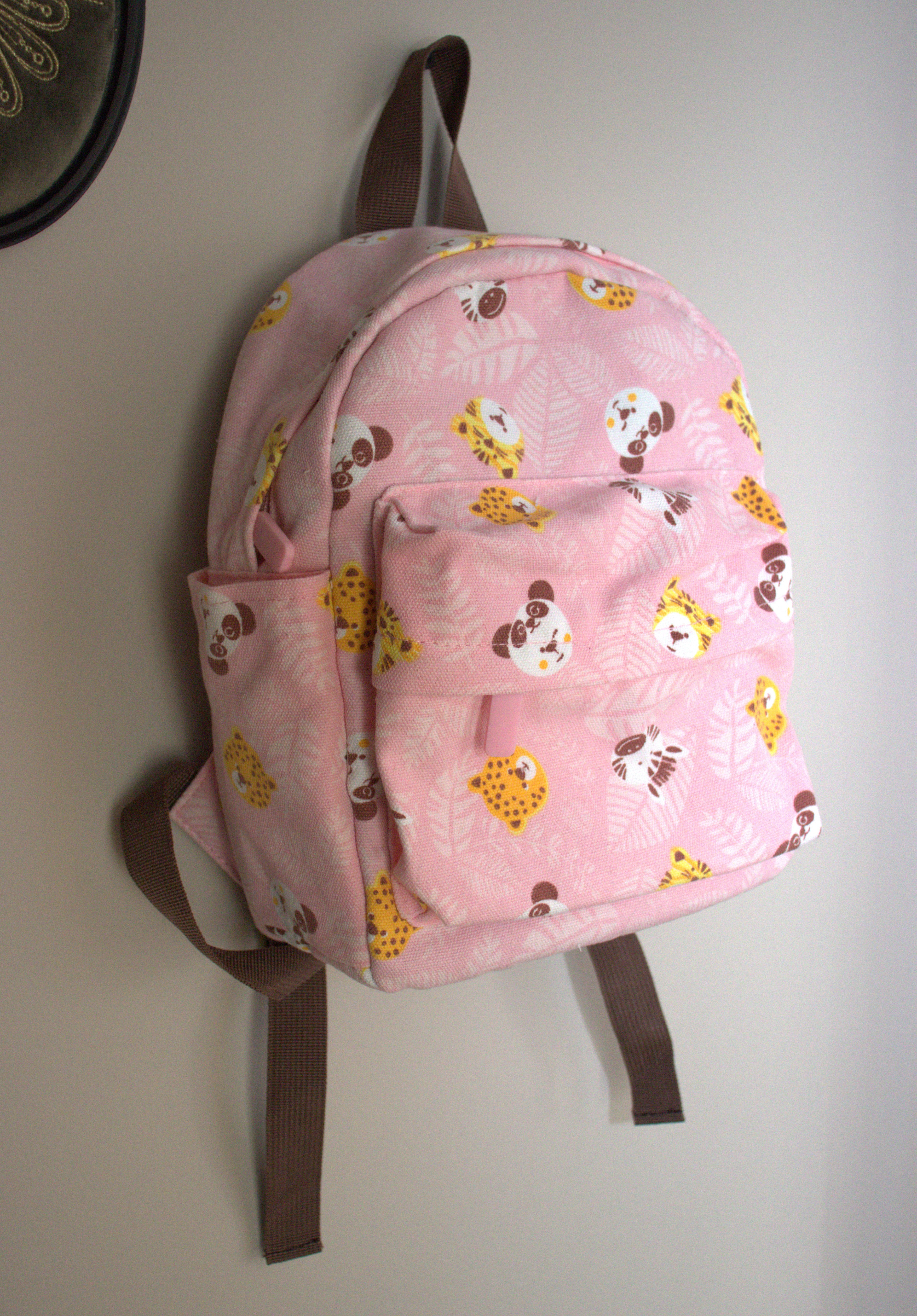 Sac à dos mode pour enfant - Jungle Carnival Rose - Yuko B.