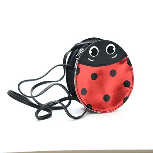 Sac bandoulière enfant - Ladybug la Coccinelle Néon - Yuko B.