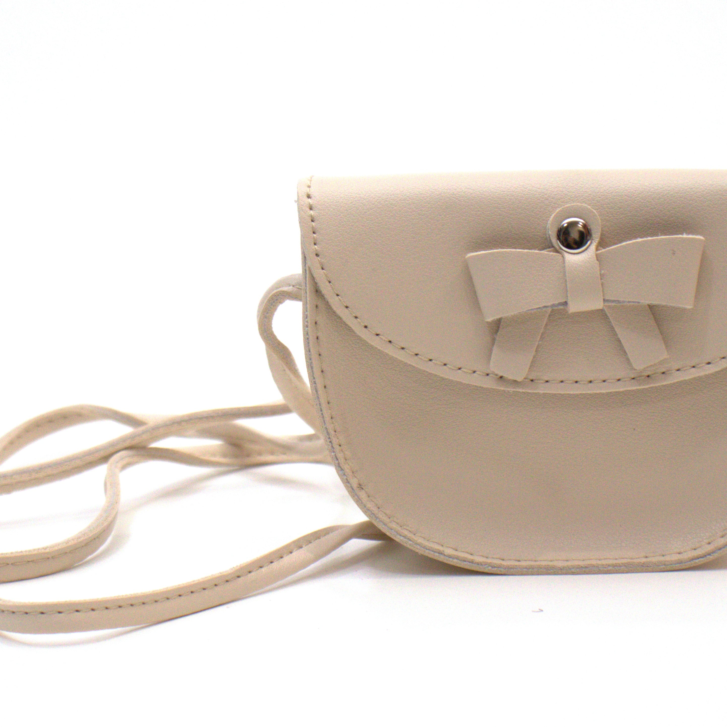 Sac bandoulière enfant - Louise Beige - Yuko B.