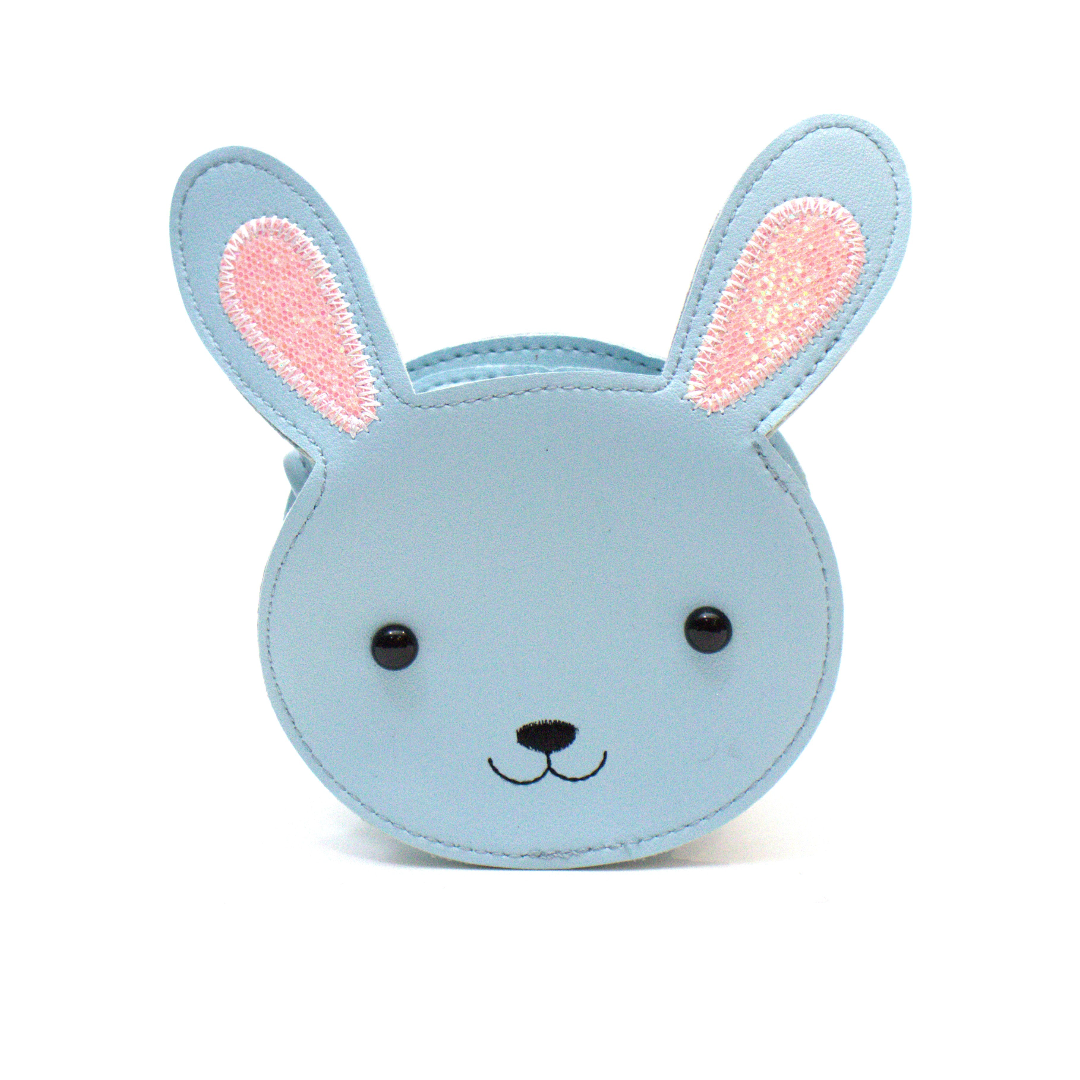 Sac bandoulière enfant - Min le petit lapin Bleu - Yuko B.