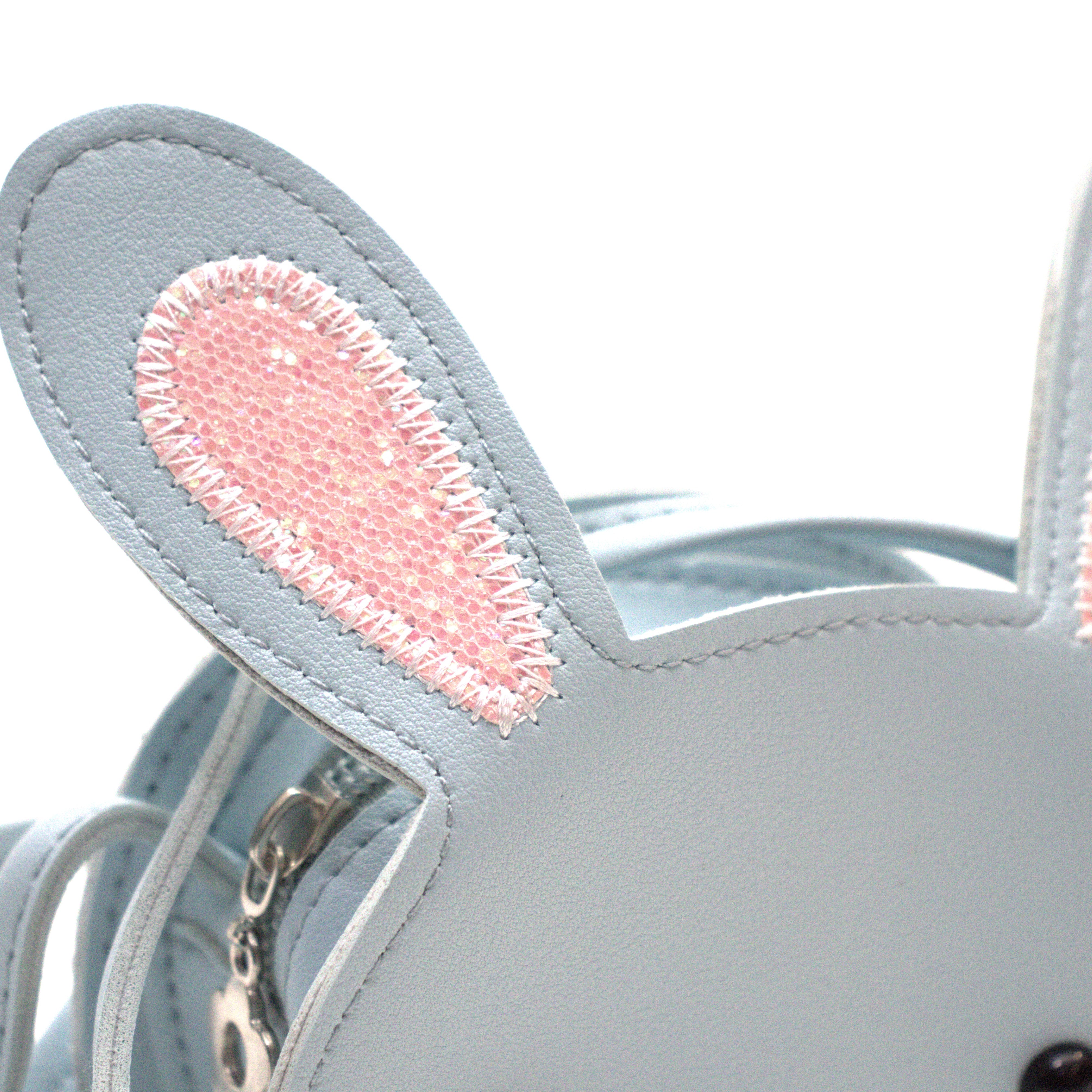 Sac bandoulière enfant - Min le petit lapin Bleu - Yuko B.