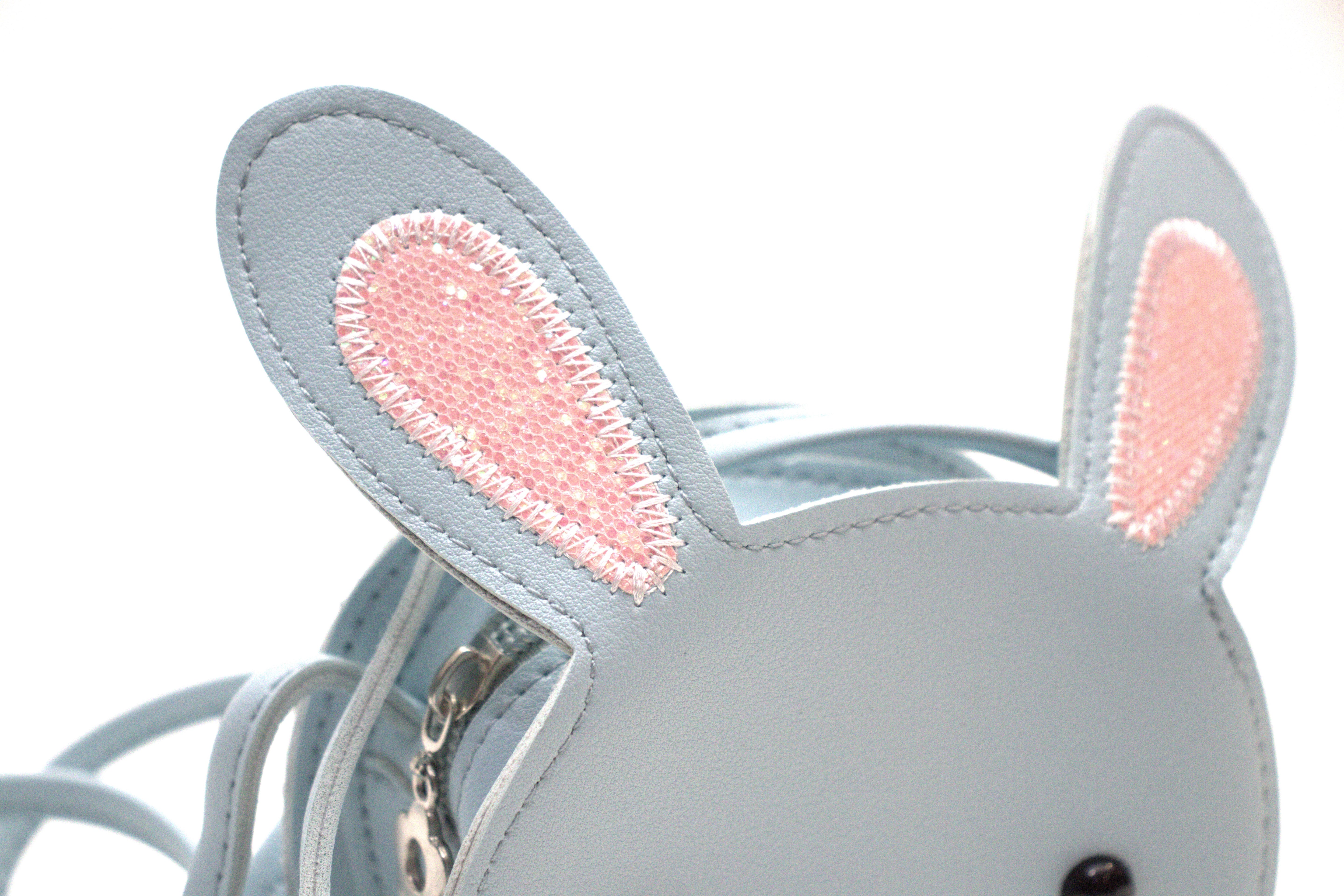 Sac bandoulière enfant - Min le petit lapin Bleu - Yuko B.