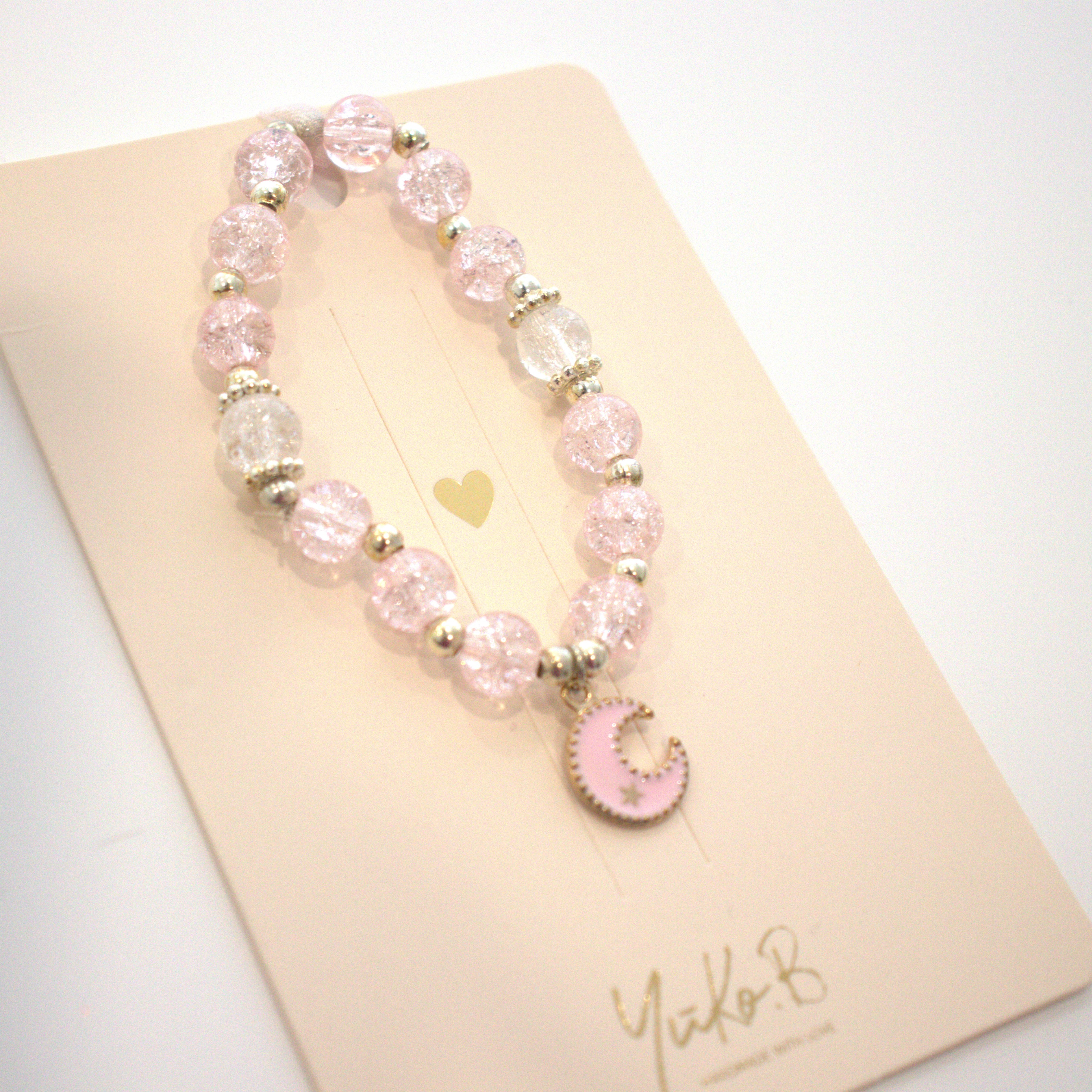 Bracelet de perles - Lune - Yuko B.