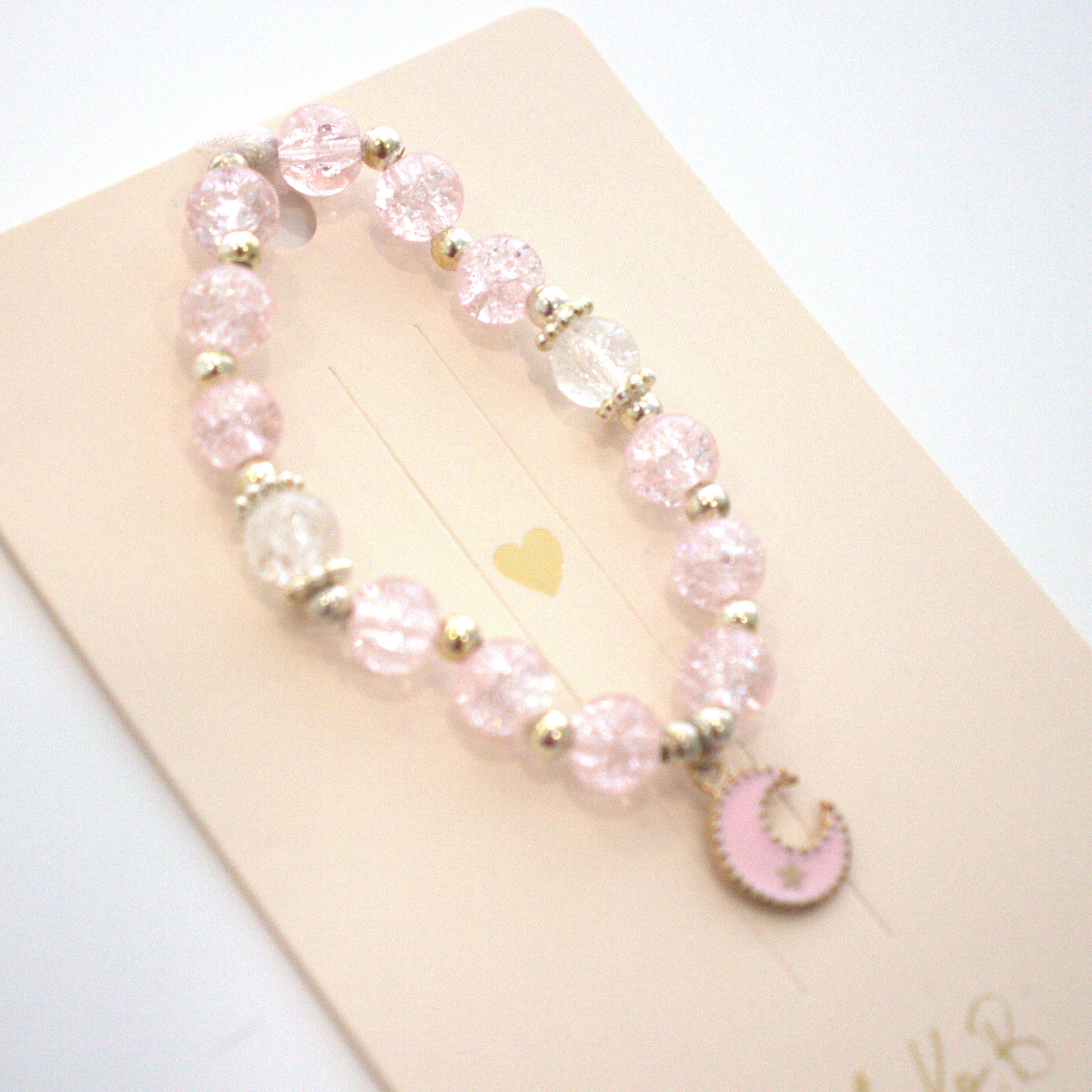 Bracelet de perles - Lune - Yuko B.