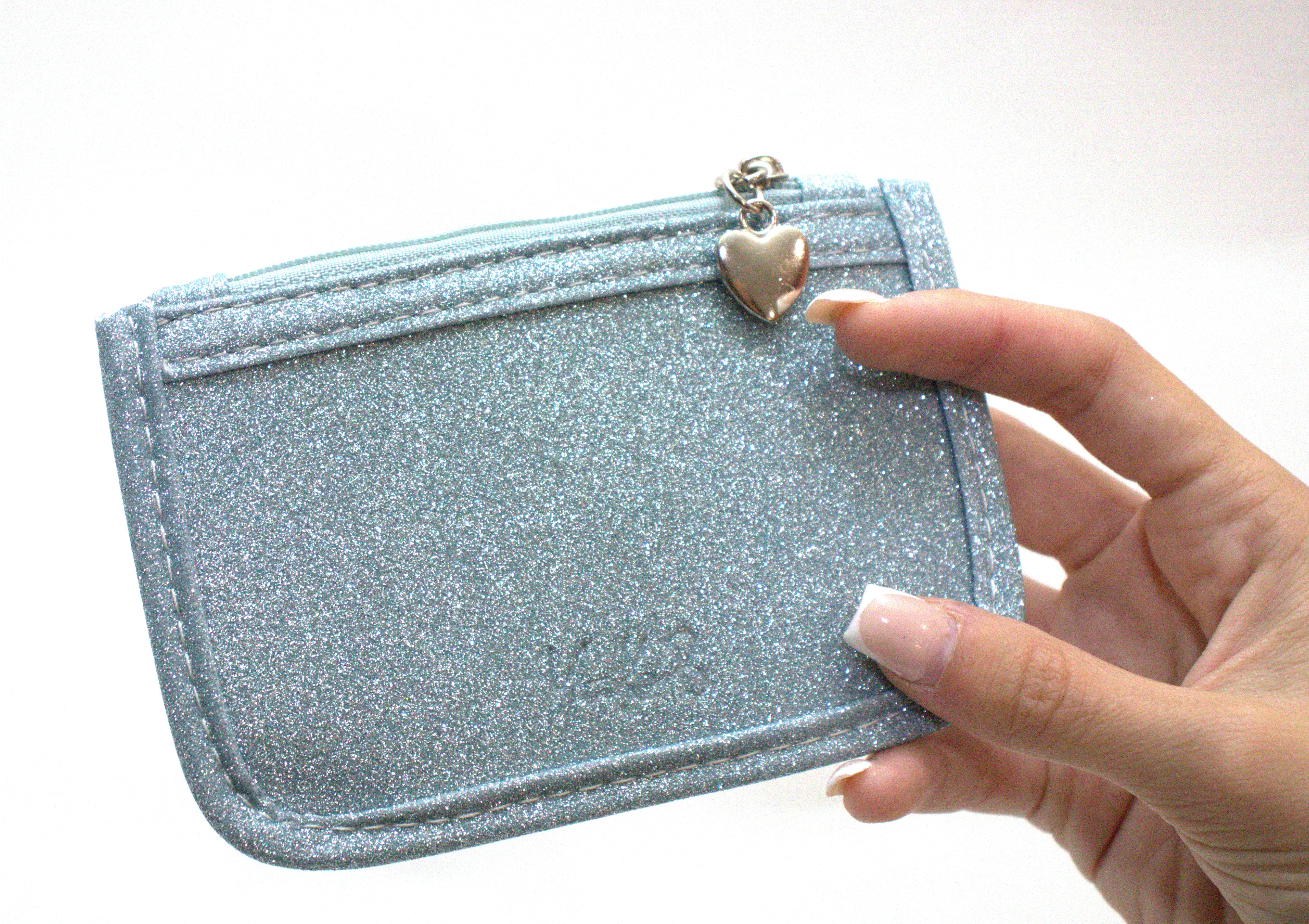 Moon - Porte monnaie pailleté - Menthe - Yuko B.