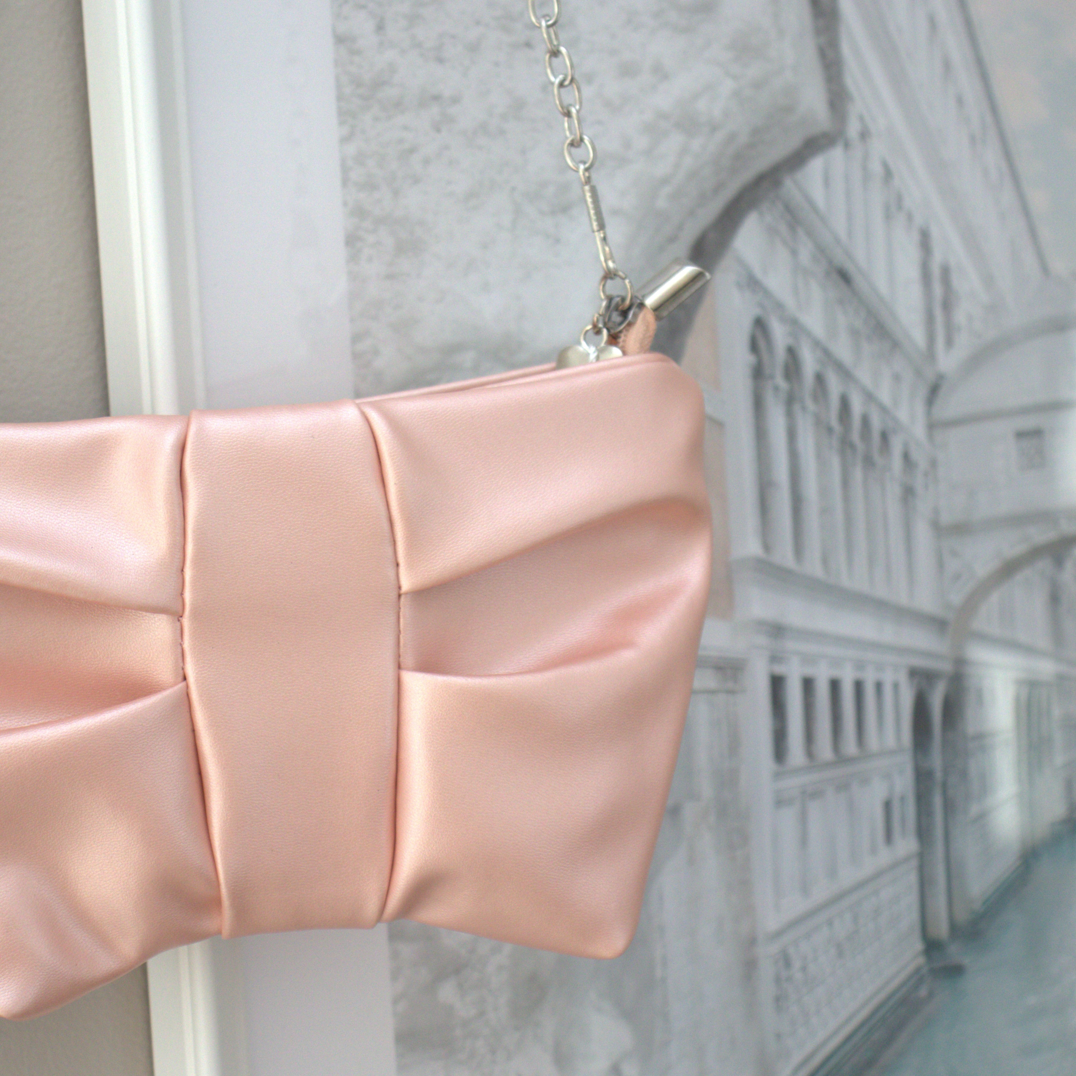 Sac bandoulière enfant - Moon - Rose doux - Yuko B.