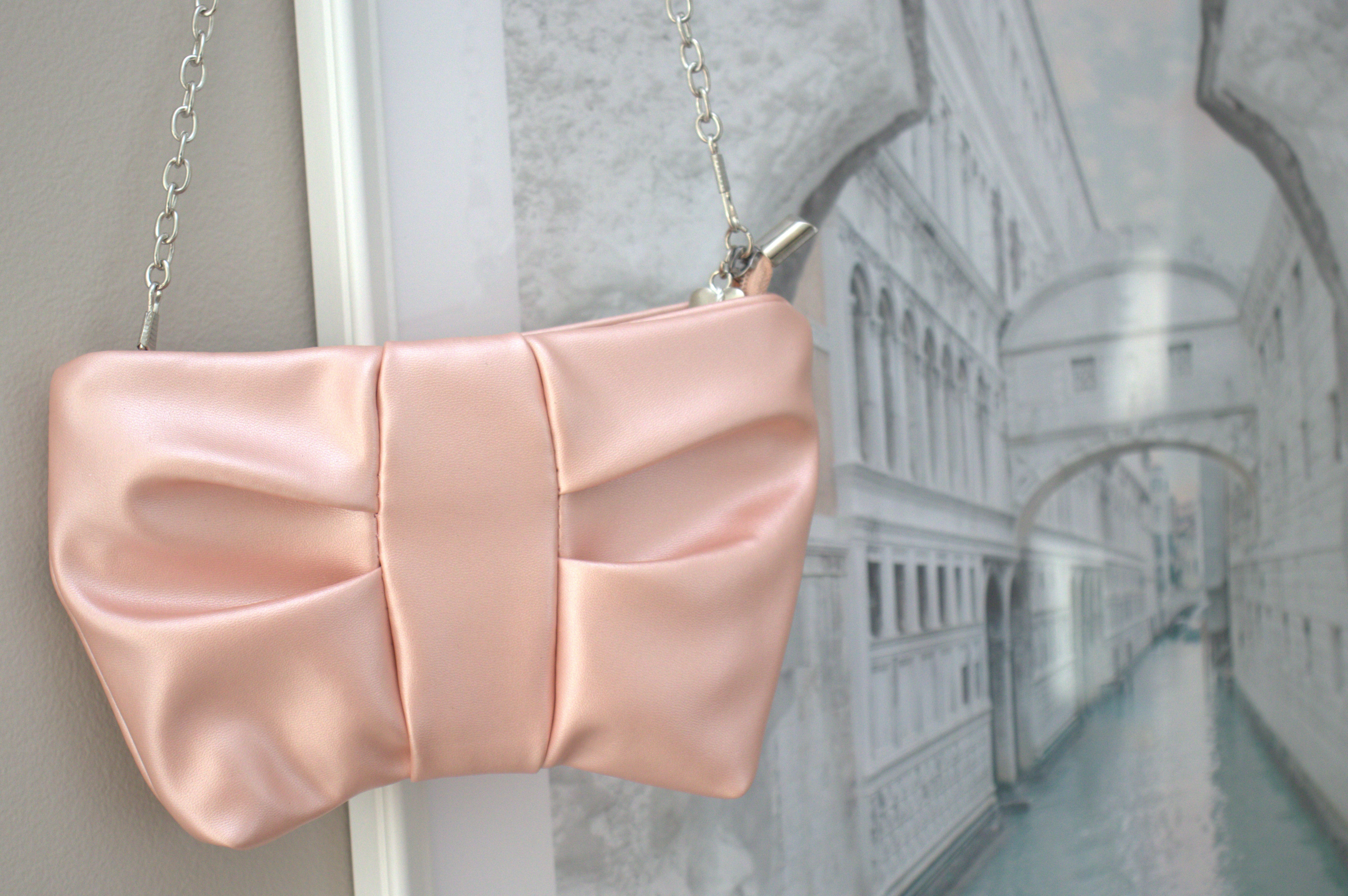 Sac bandoulière enfant - Moon - Rose doux - Yuko B.