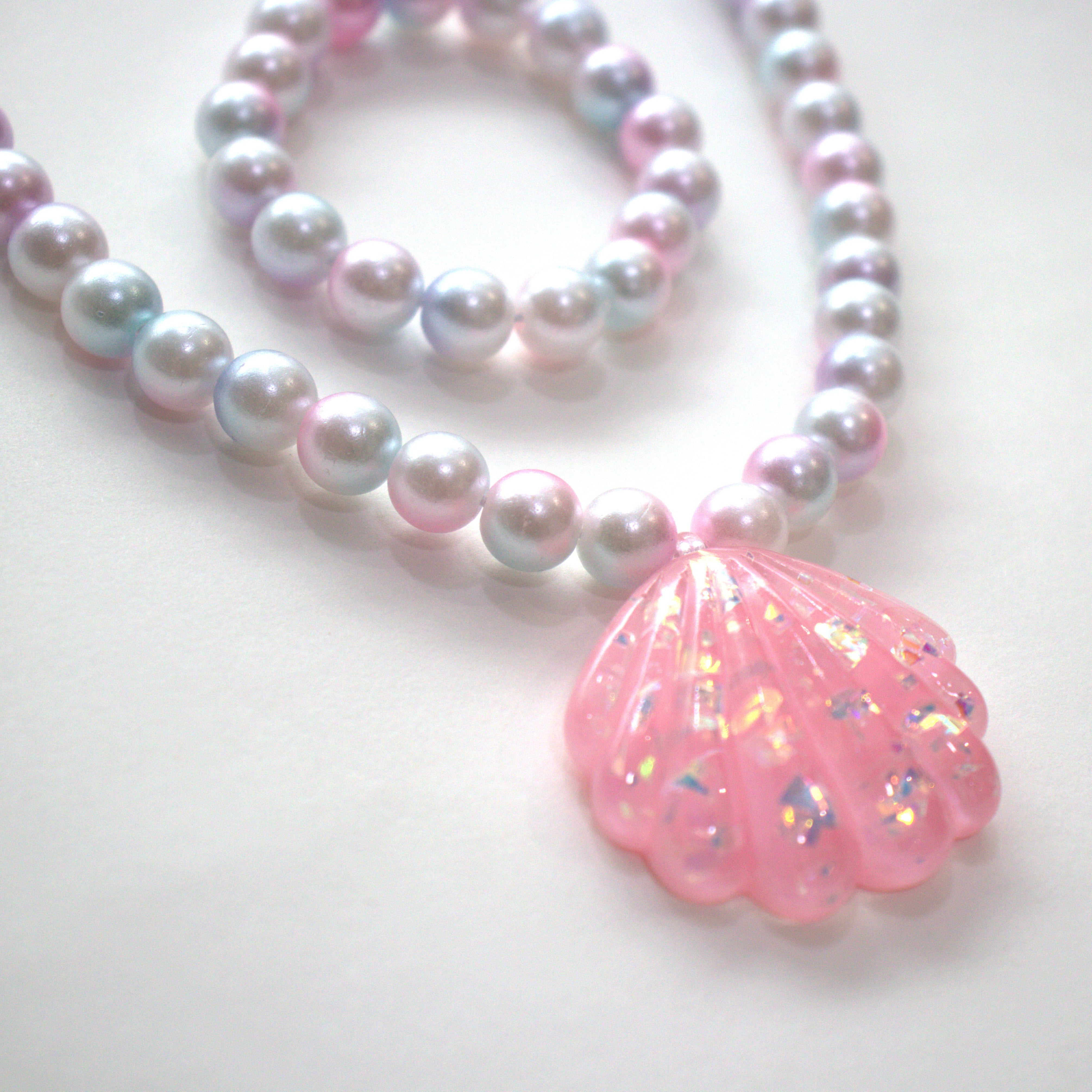 Coffret Reine Coquillage - Parure Collier + bracelet - Yuko B.